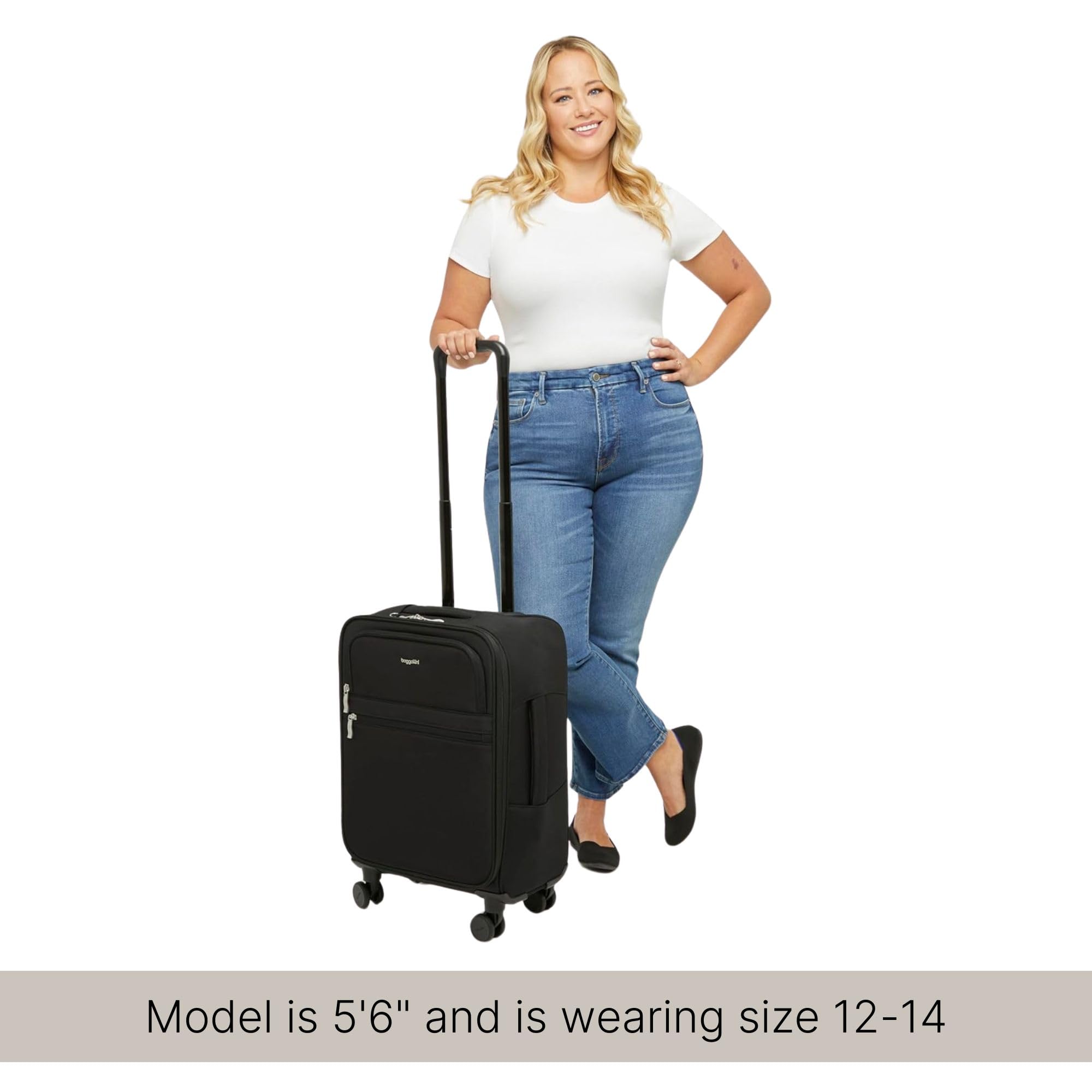 Baggallini 4 Wheel Carry-On - Image 6