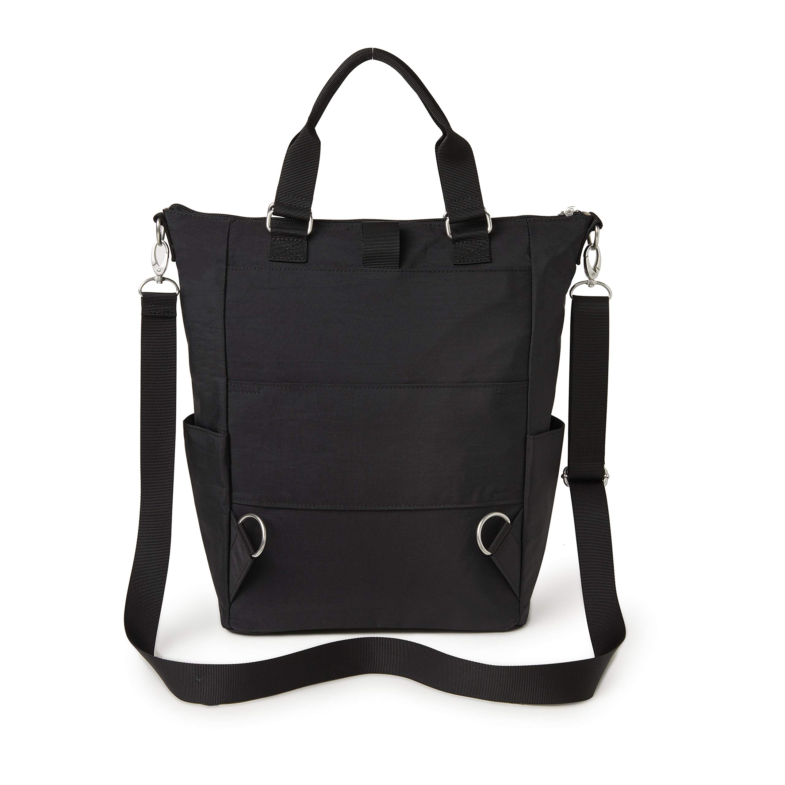 Baggallini All Set 3 in 1 Tote Backpack - 15"x10.5" Lightweight Travel Bag w/RFID Phone Wristlet - Image 8