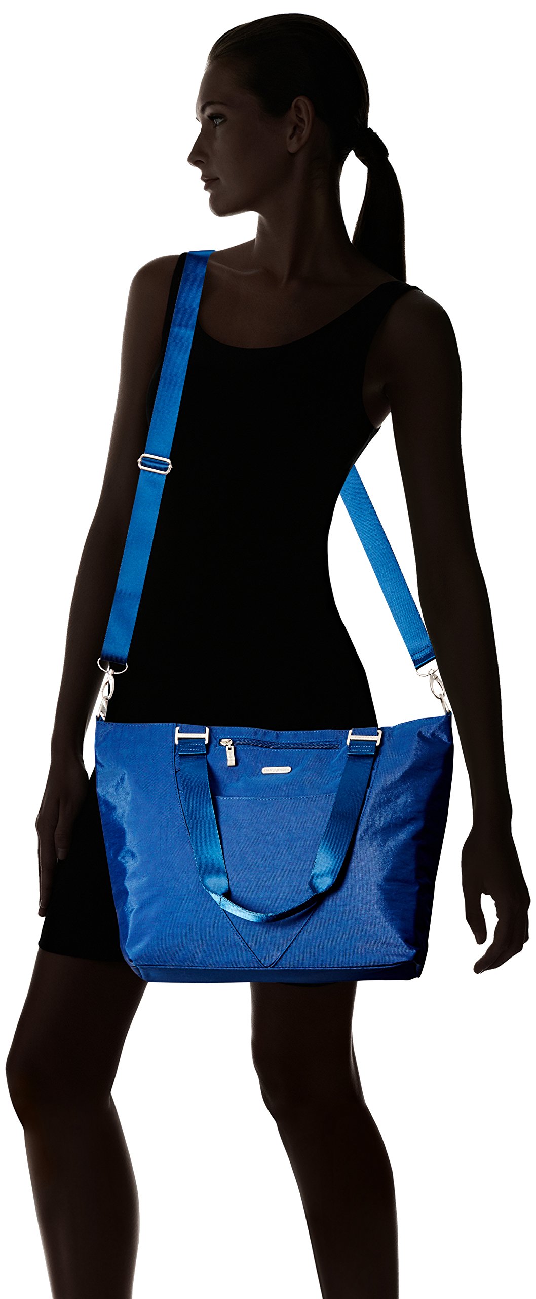 Baggallini Avenue Tote - 12x18 Laptop Tote Bag for Women - Lightweight Work Travel Carry On Bag - Image 4