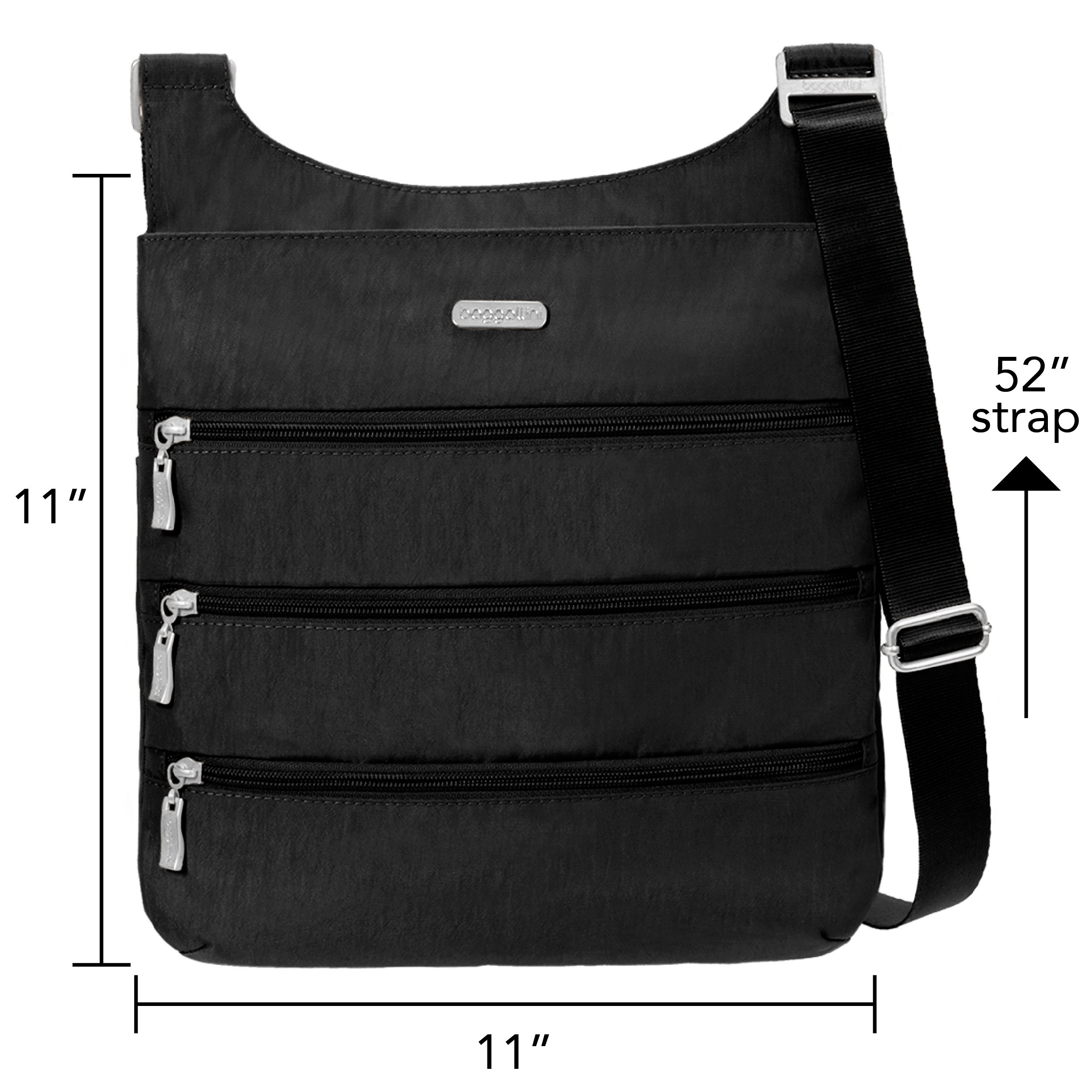 Baggallini Big Zipper Travel Crossbody Bag | Big, Zipper, Travel - Image 4