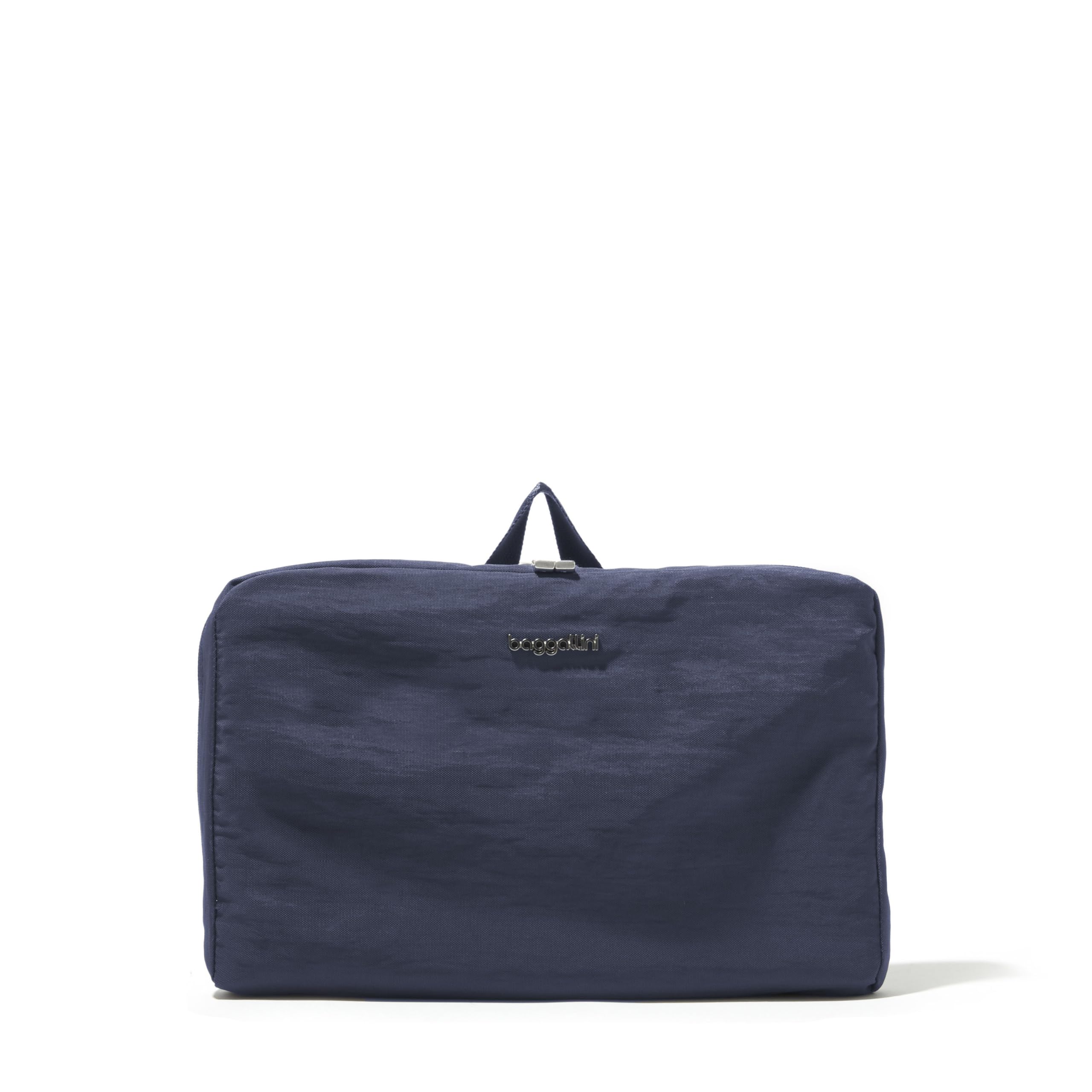Baggallini Carryall Expandable Lightweight Travel Tote 22" Packable Folding Compact Nylon Washable Weekender w/Luggage Sleeve - Image 11