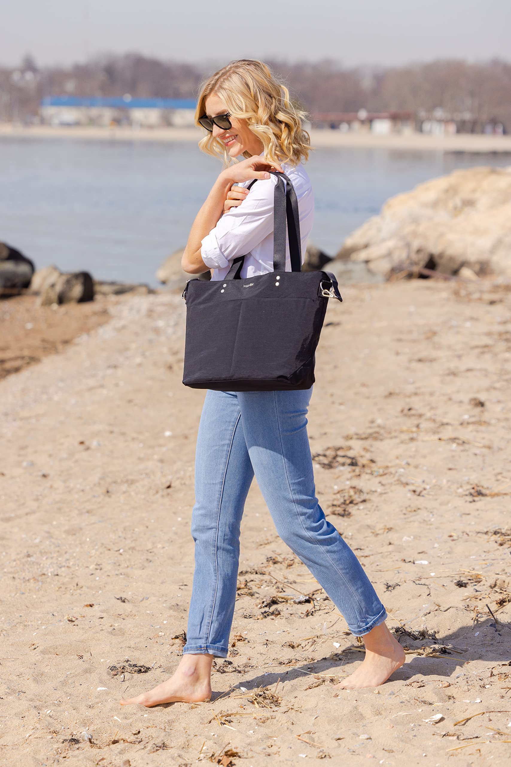 Baggallini Carryall Tote Bag - Crossbody Tote Bag for Women - Image 3