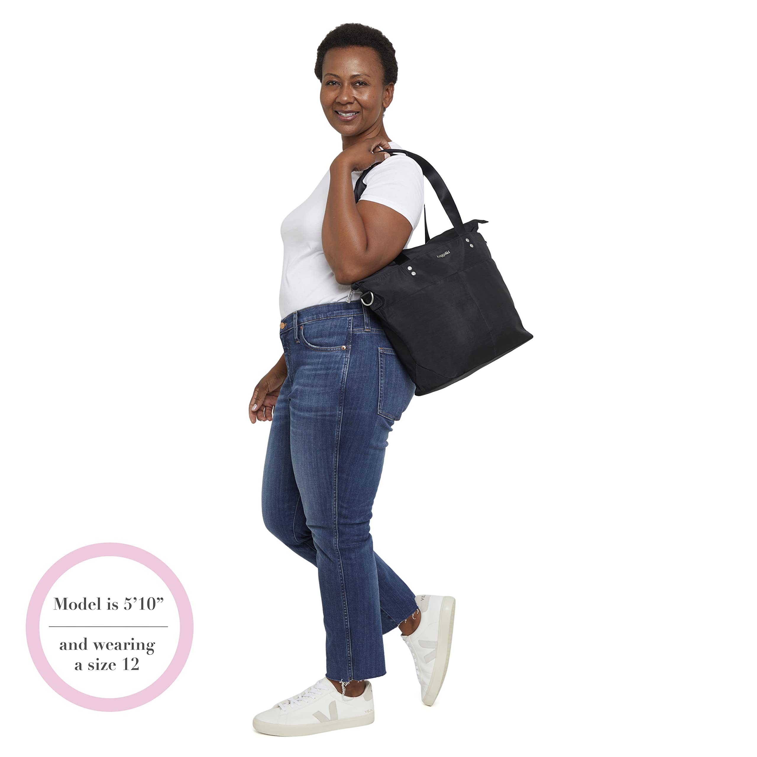 Baggallini Carryall Tote Bag - Crossbody Tote Bag for Women - Image 7