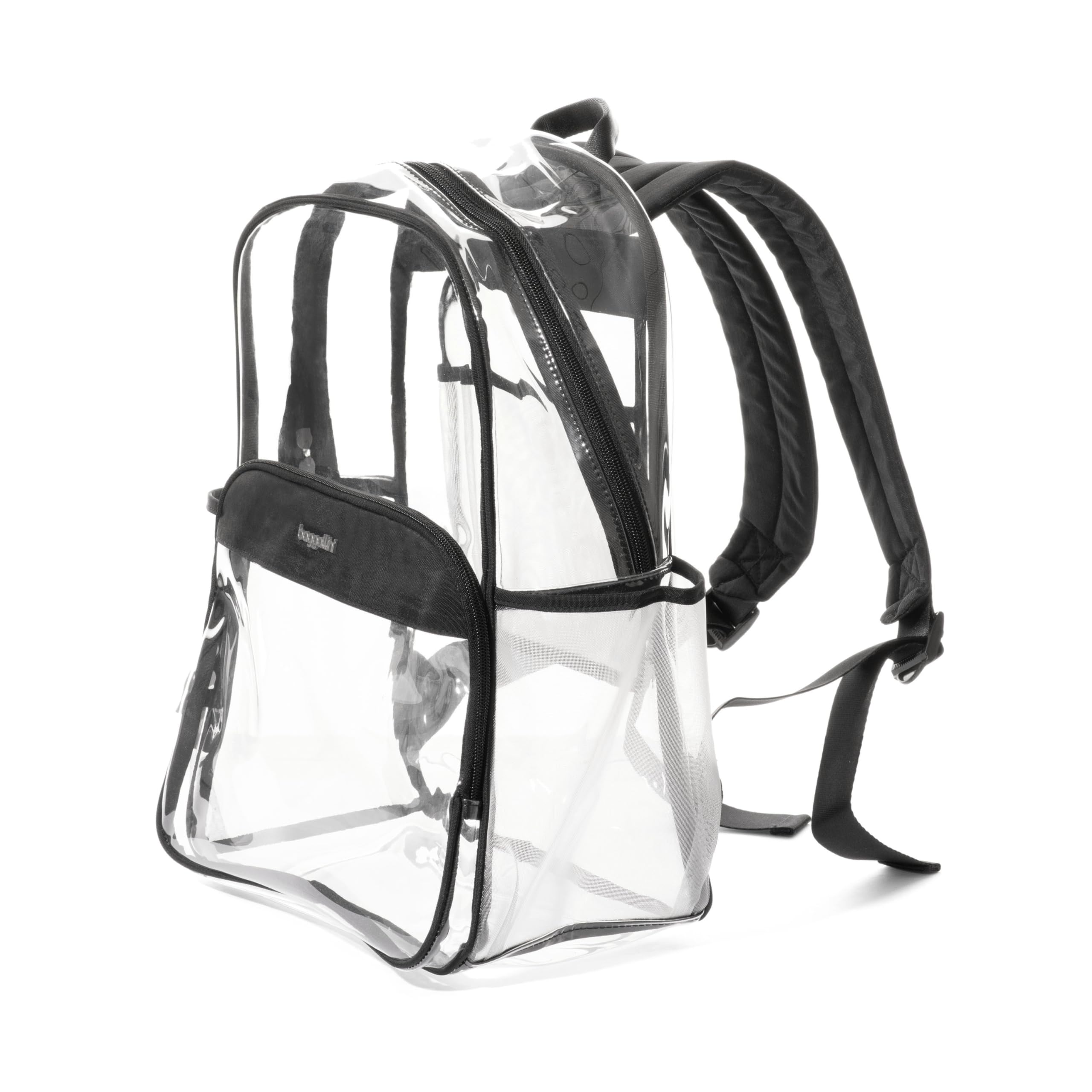 Baggallini Clear Backpack - Lightweight Large 11.5x 15.5x 6 Inch Clear Bag - Image 3