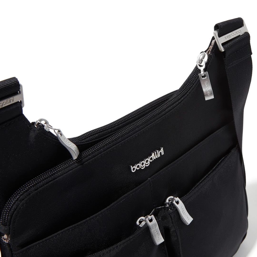Baggallini Crossbody Travel Bag 11x8.5 Lightweight Water-resistant Nylon Handbag - Image 11
