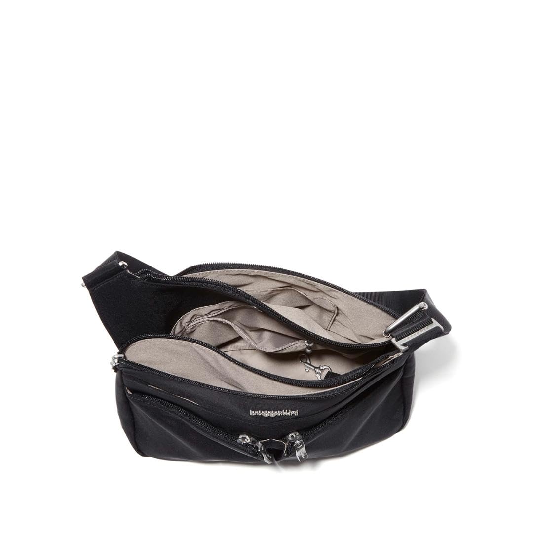 Baggallini Crossbody Travel Bag 11x8.5 Lightweight Water-resistant Nylon Handbag - Image 9