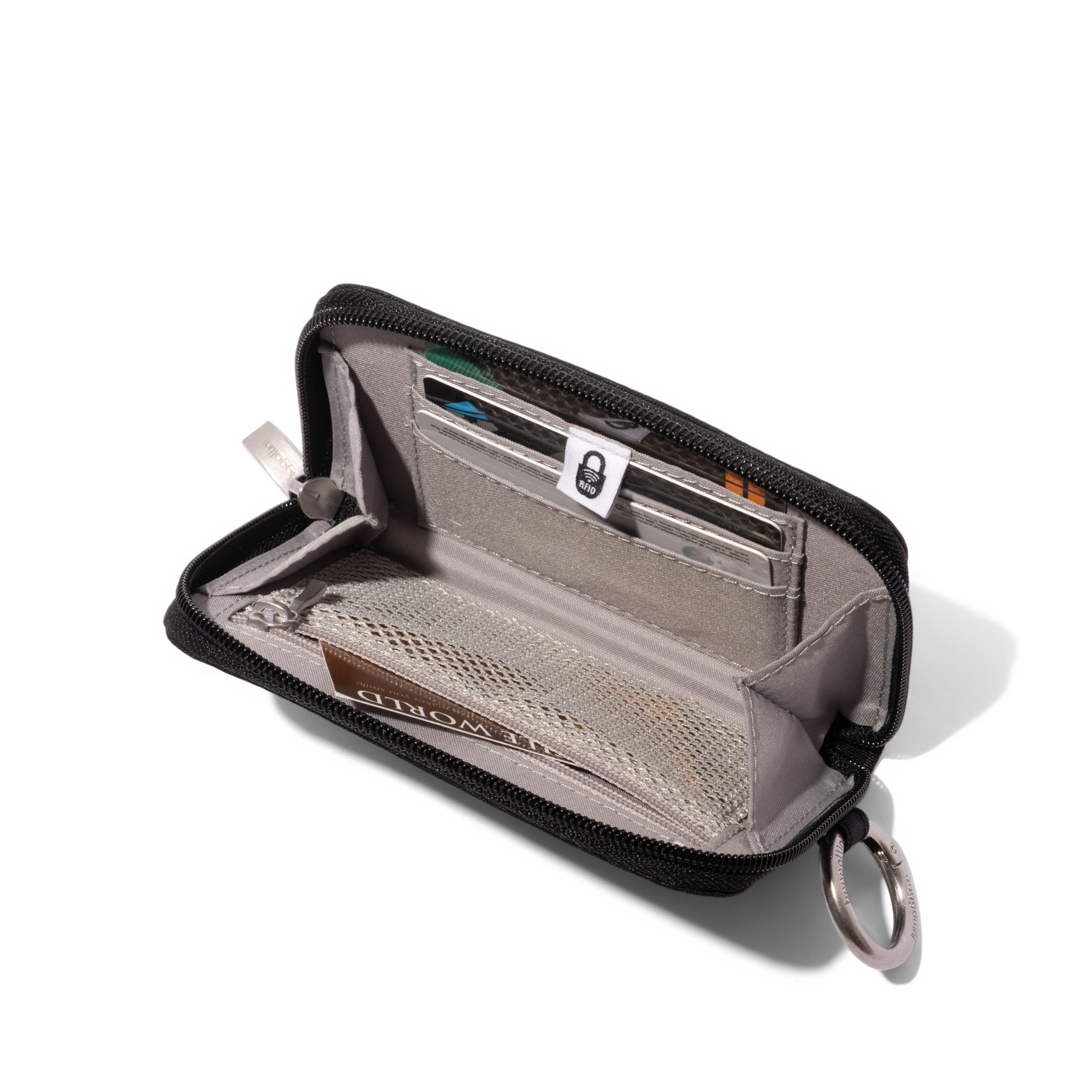 Baggallini Deluxe Card Case - Lightweight 5.5"x3.3" RFID Protected Womens Wallet Card Holder - Image 8