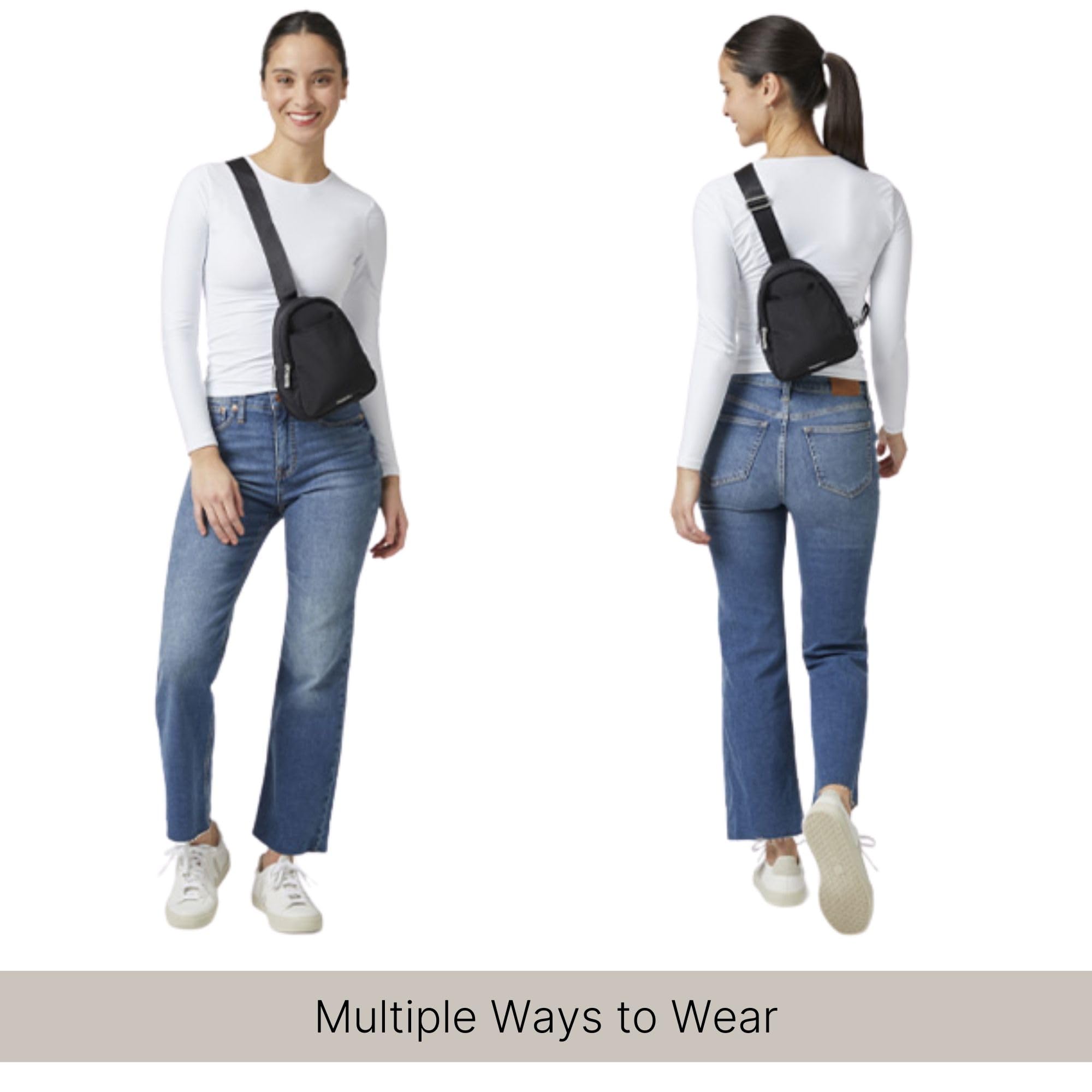 Baggallini Double Zip Mini Sling - Image 5