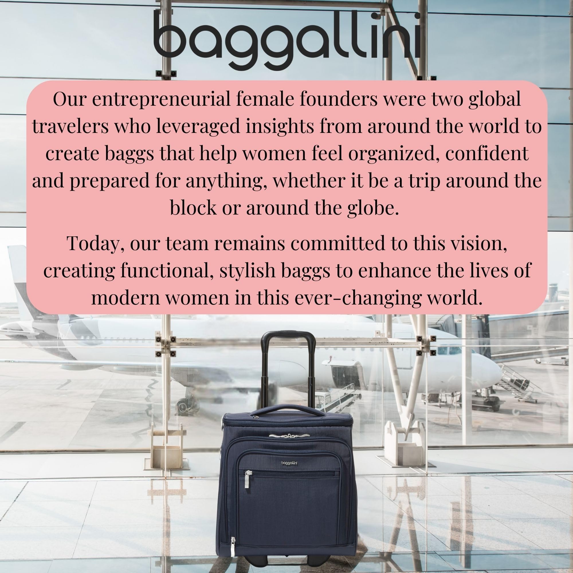 Baggallini Expandable Underseat Carry-On - Image 6
