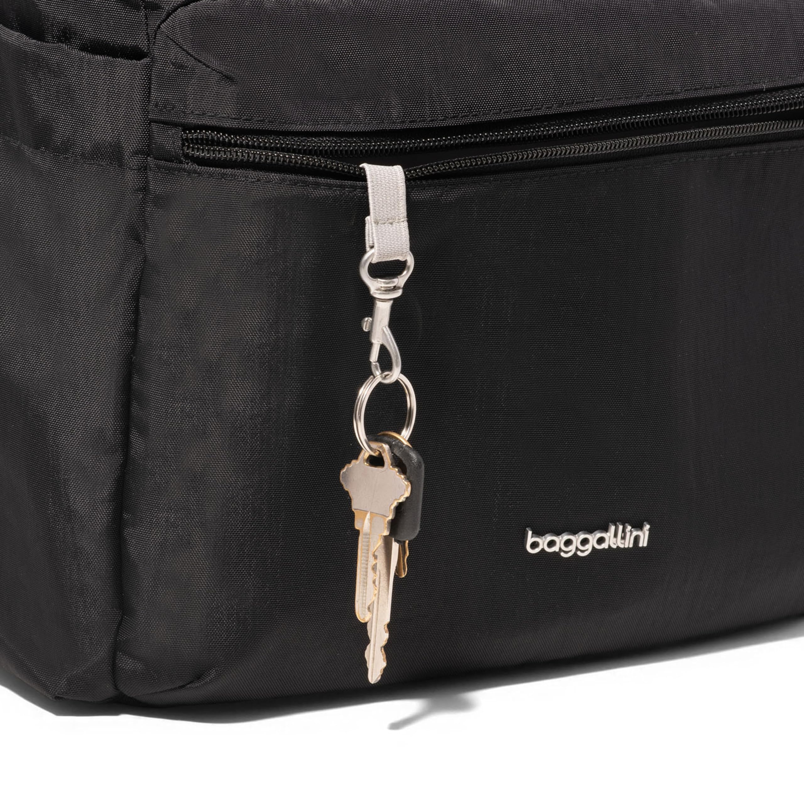 Baggallini Flap Laptop Backpack - 15"x11" Lightweight Work Travel Bag w/Luggage Sleeve & RFID - Image 13