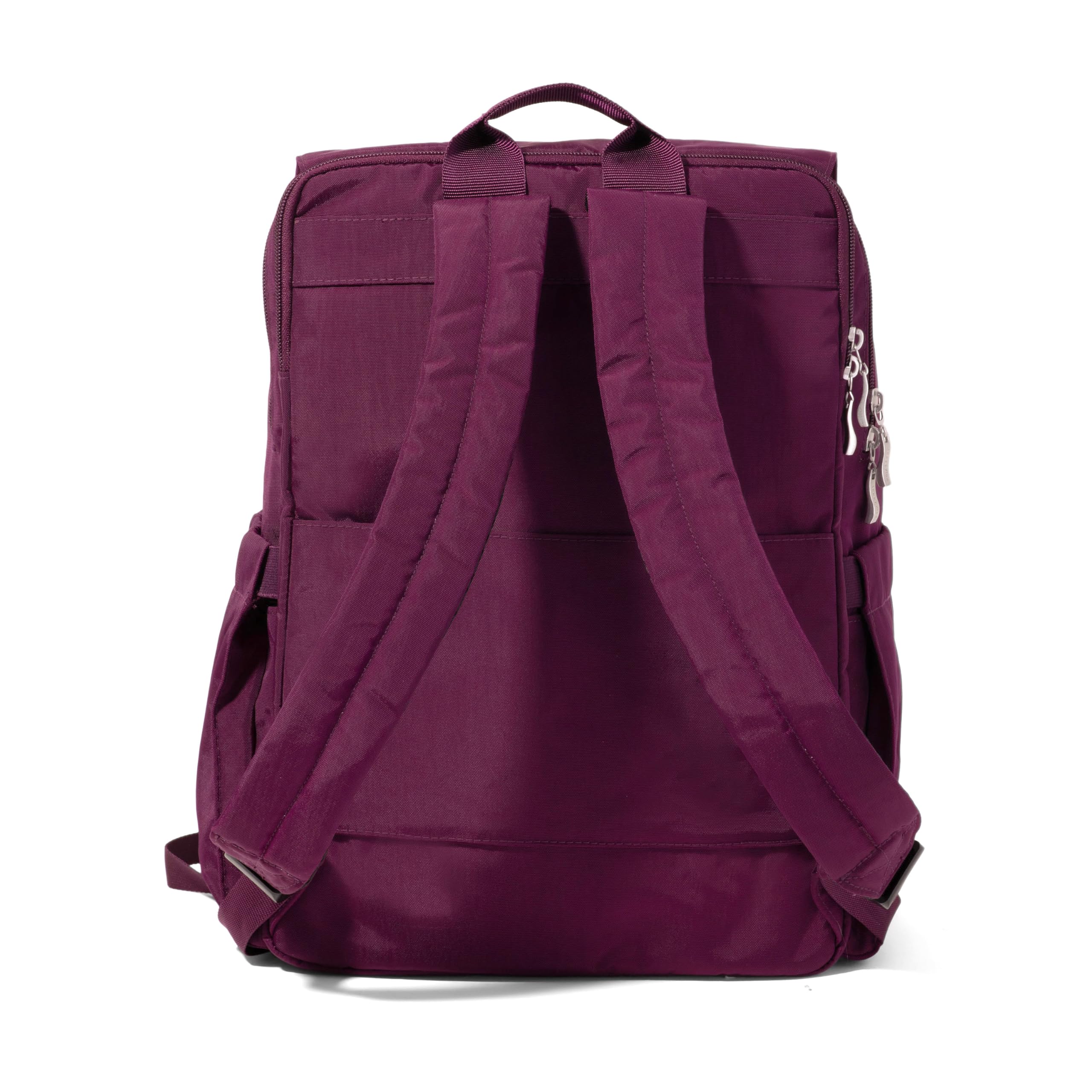 Baggallini Flap Laptop Backpack - 15"x11" Lightweight Work Travel Bag w/Luggage Sleeve & RFID - Image 6