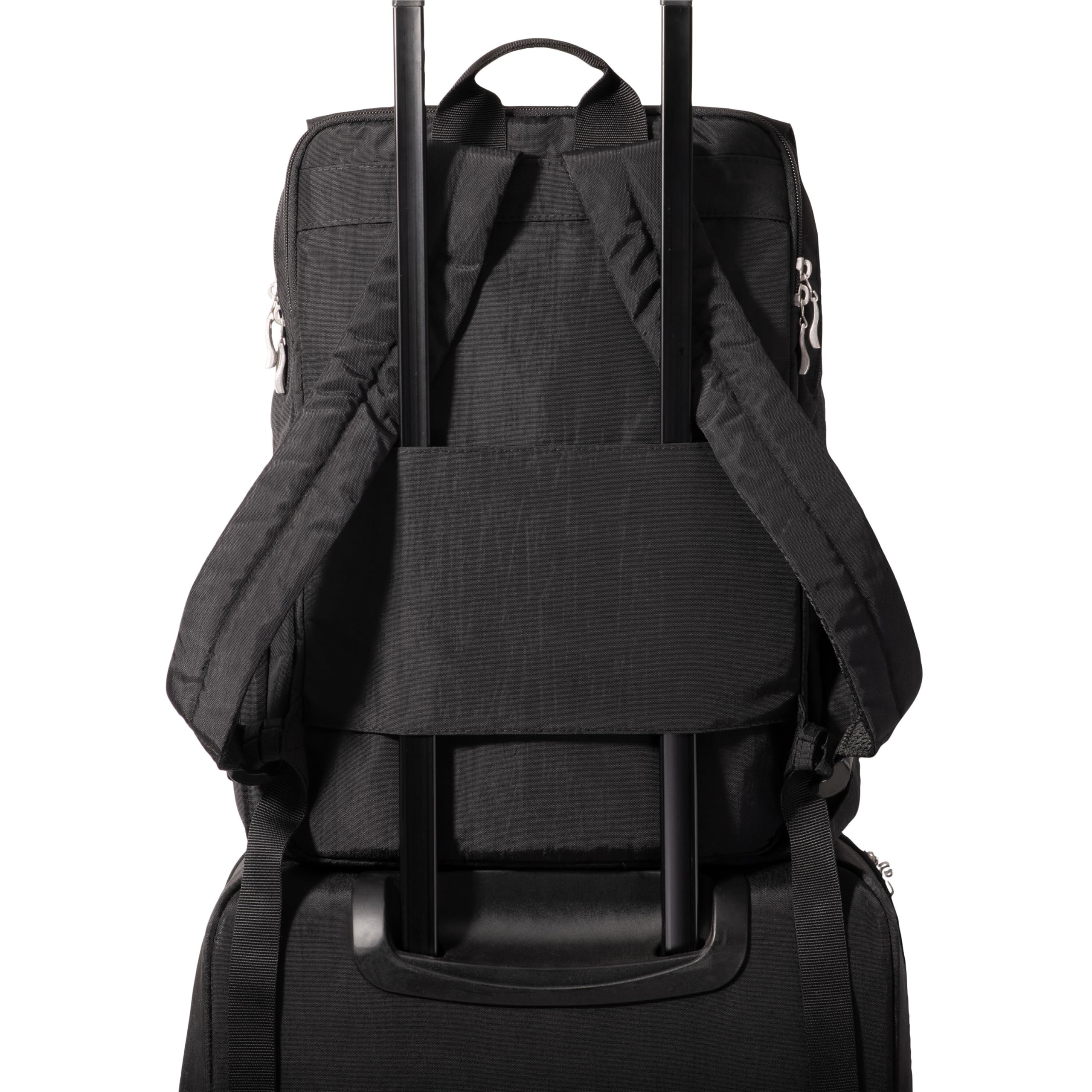 Baggallini Flap Laptop Backpack - 15"x11" Lightweight Work Travel Bag w/Luggage Sleeve & RFID - Image 9