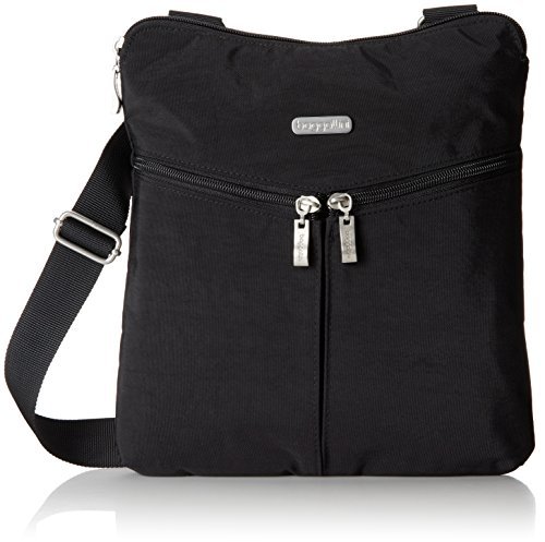 Baggallini Horizon Crossbody Bags for Women 10x10.5 Lightweight Water-Resistant Nylon RFID Purse Handbag w/Wristlet Included - Image 4