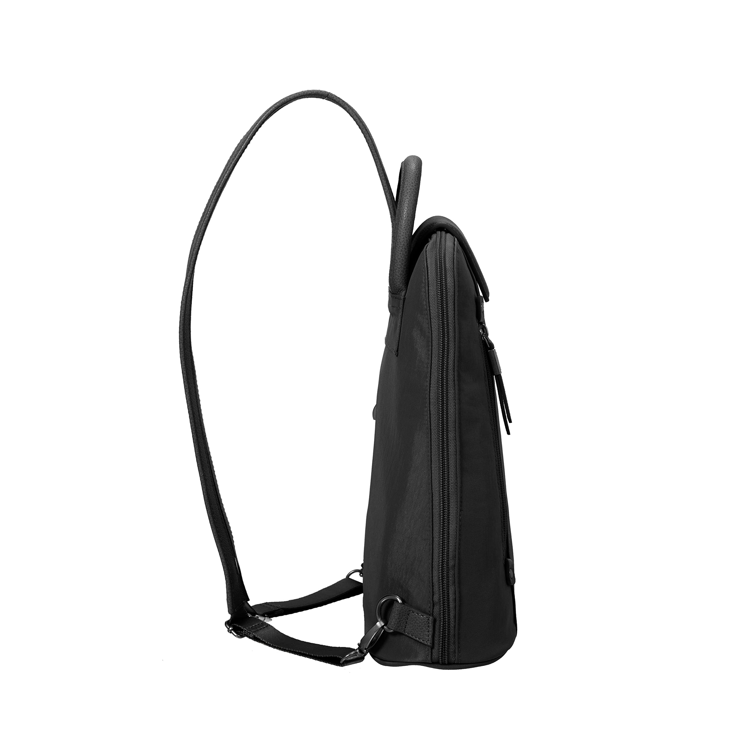 Baggallini Metro Backpack with RFID Phone Wristlet - 9x11 Convertible Sling Bag for Women with Adjustable Shoulder Straps - Image 7
