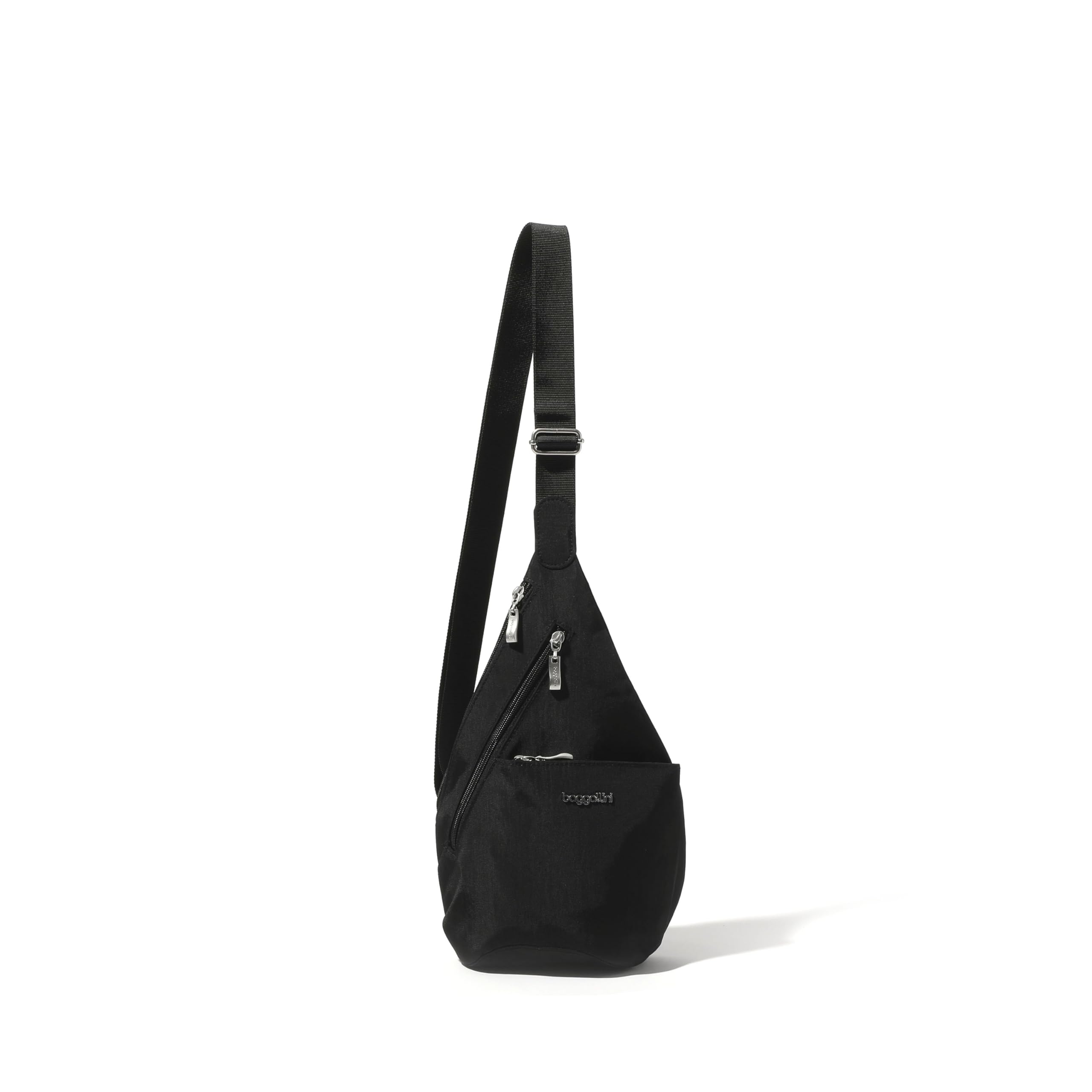 Baggallini Mini Sling - 12x7 Sling Crossbody Bag Backpack with Adjustable Shoulder Strap