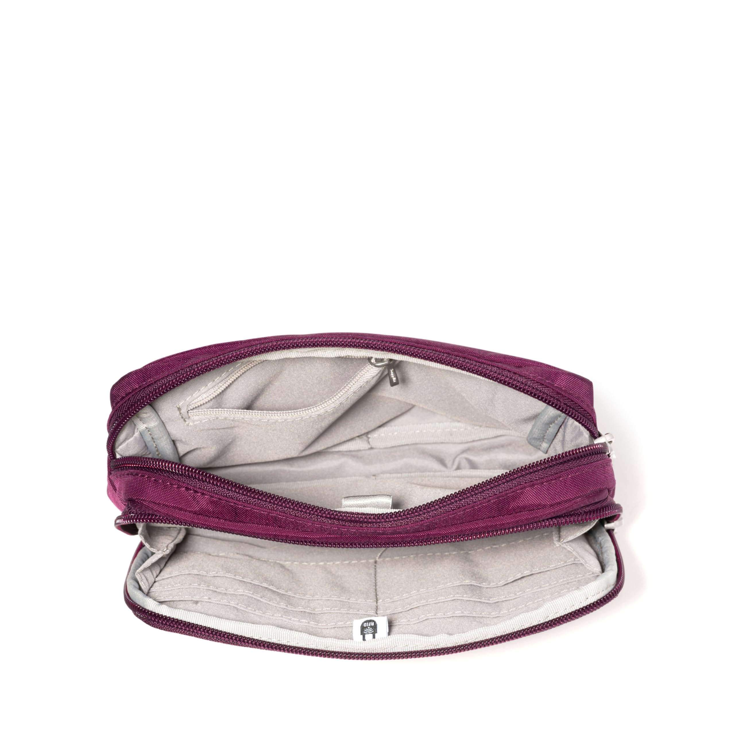 Baggallini Modern Belt Bag 5x8 Travel Fanny Pack Sling Bag Waistpack w/RFID Card Holder Water-resistant Crossbody Bag - Image 4