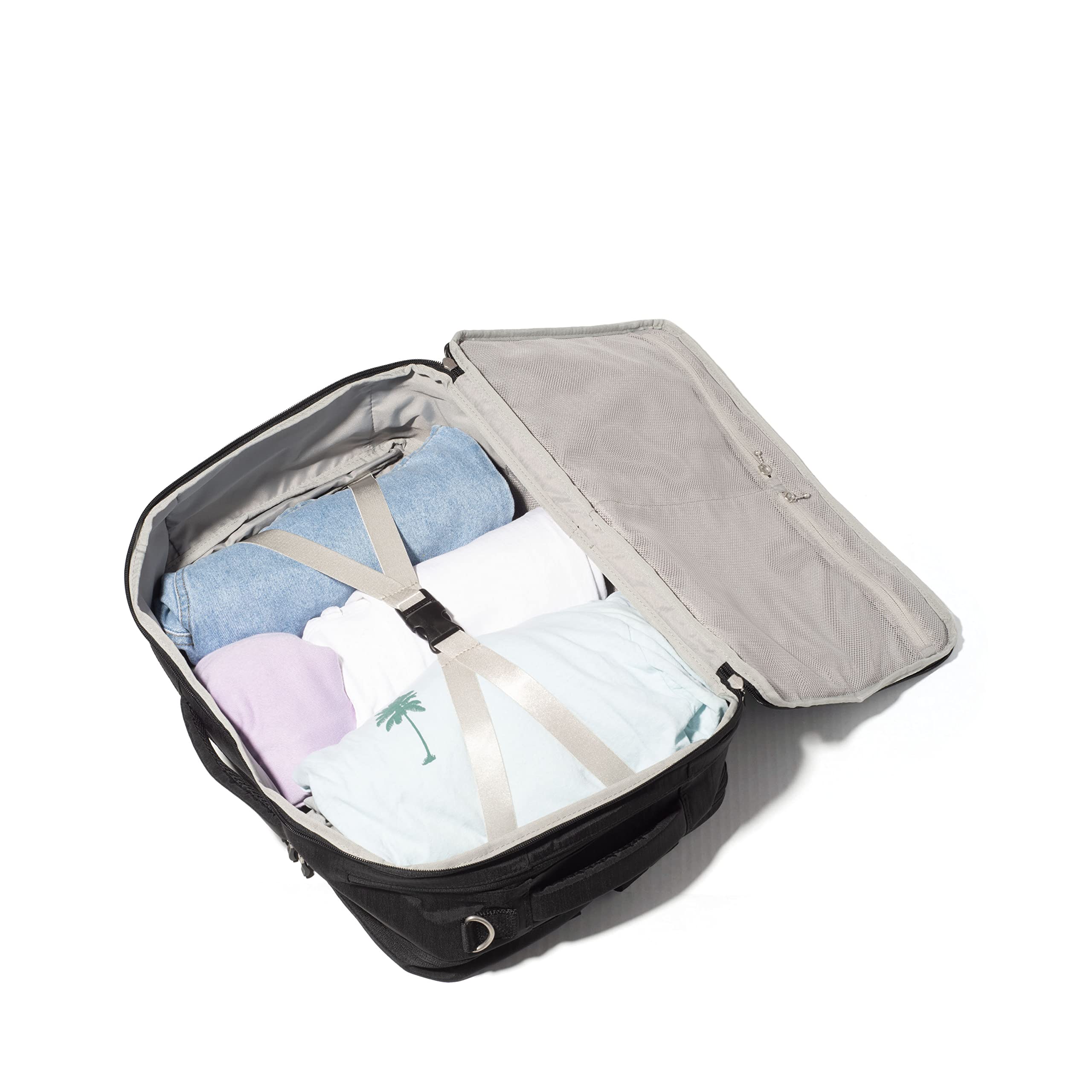Baggallini Modern Convertible Travel Backpack - Lightweight 11.8"x17.7"x 8.5" Duffel Weekender w/Laptop Pocket - Image 13