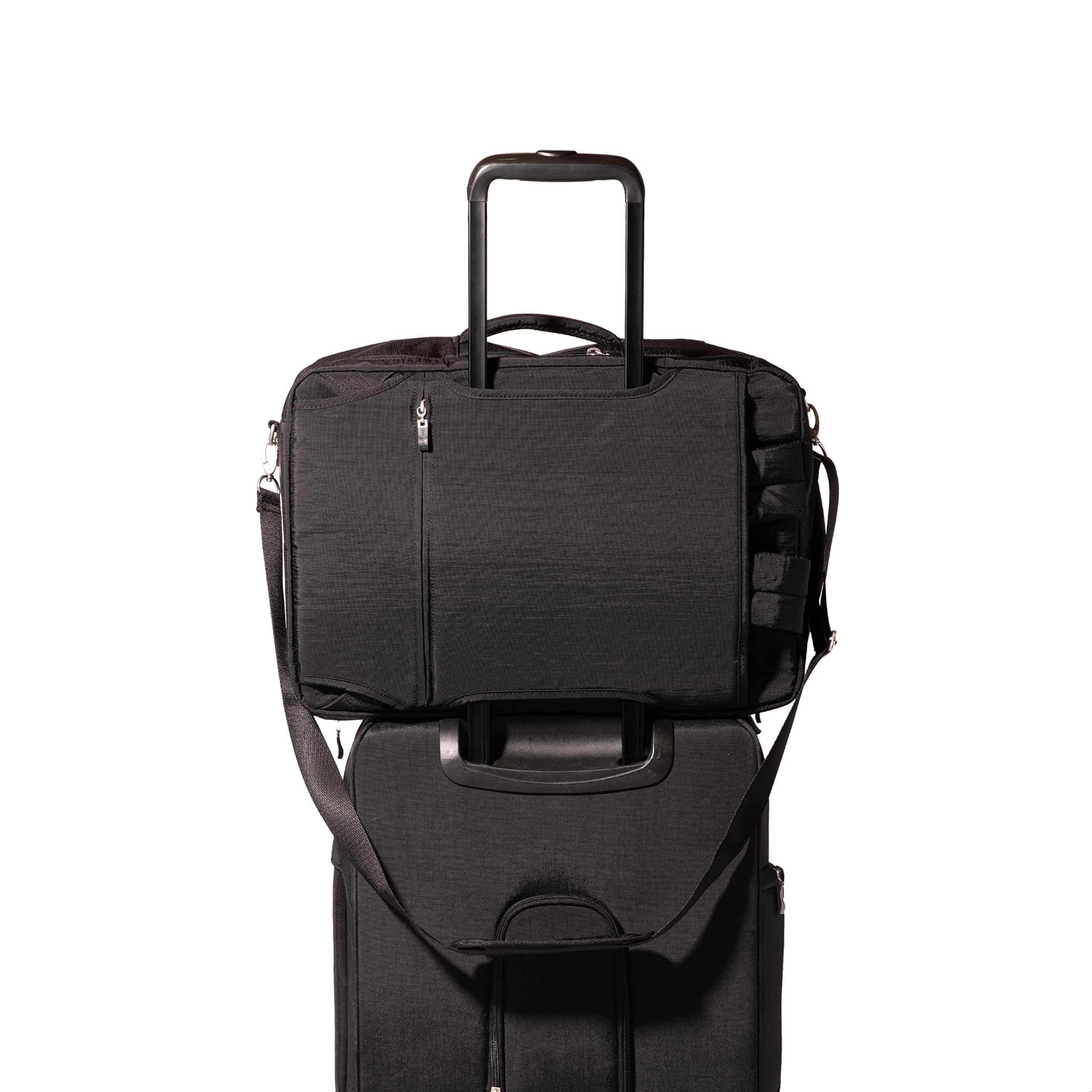 Baggallini Modern Convertible Travel Backpack - Lightweight 11.8"x17.7"x 8.5" Duffel Weekender w/Laptop Pocket - Image 15