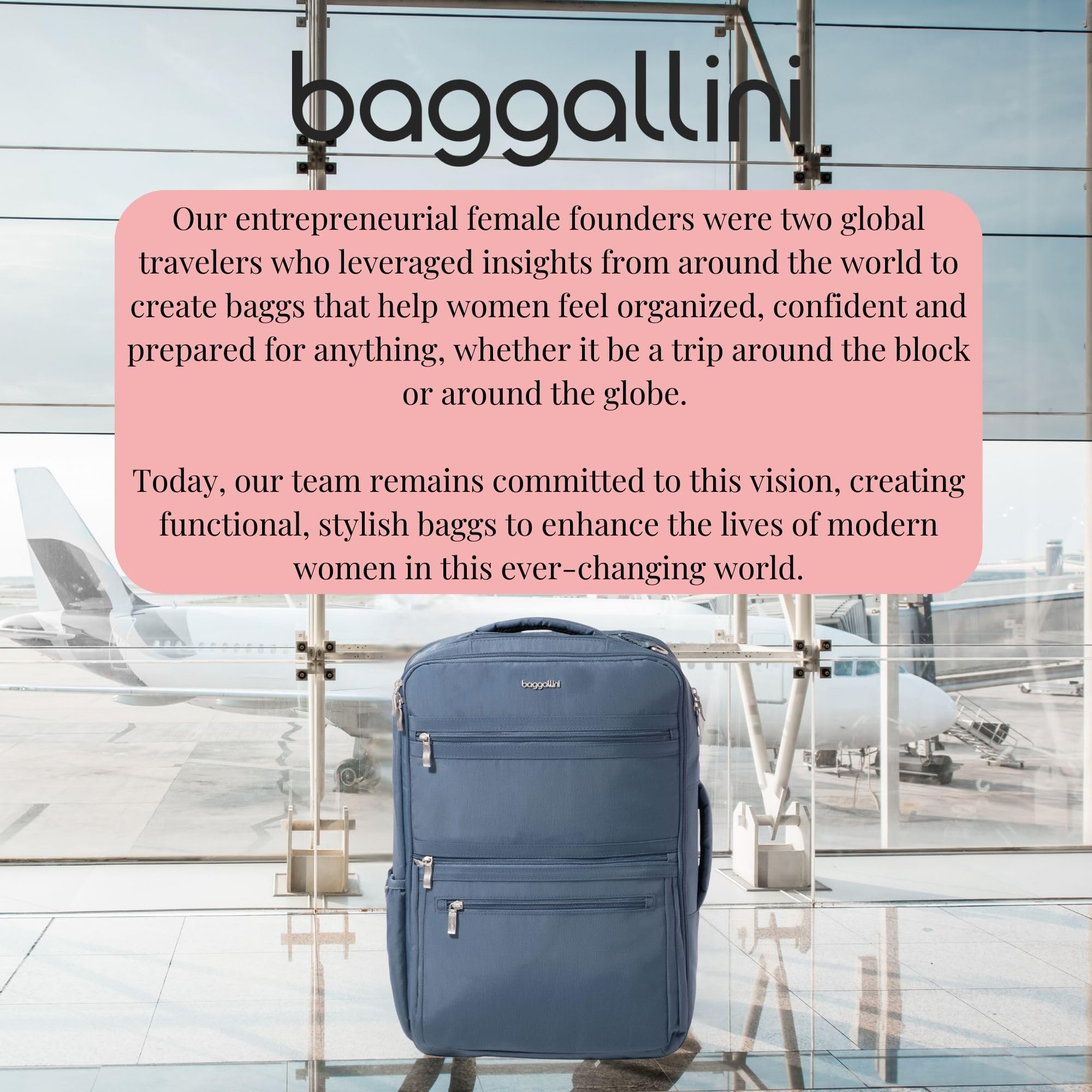 Baggallini Modern Convertible Travel Backpack - Image 7