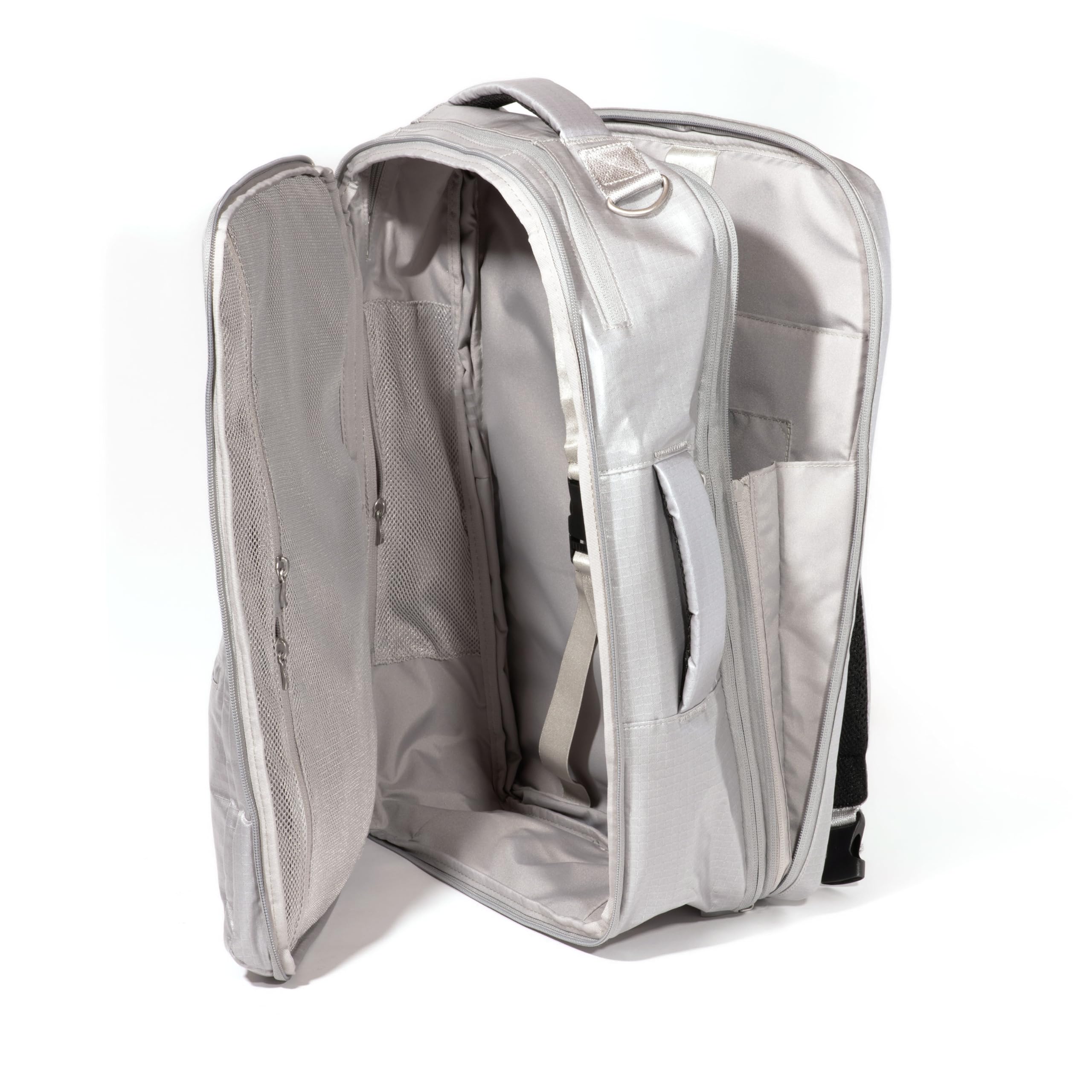Baggallini Modern Convertible Travel Backpack - Lightweight 11.8"x17.7"x 8.5" Duffel Weekender w/Laptop Pocket - Image 12