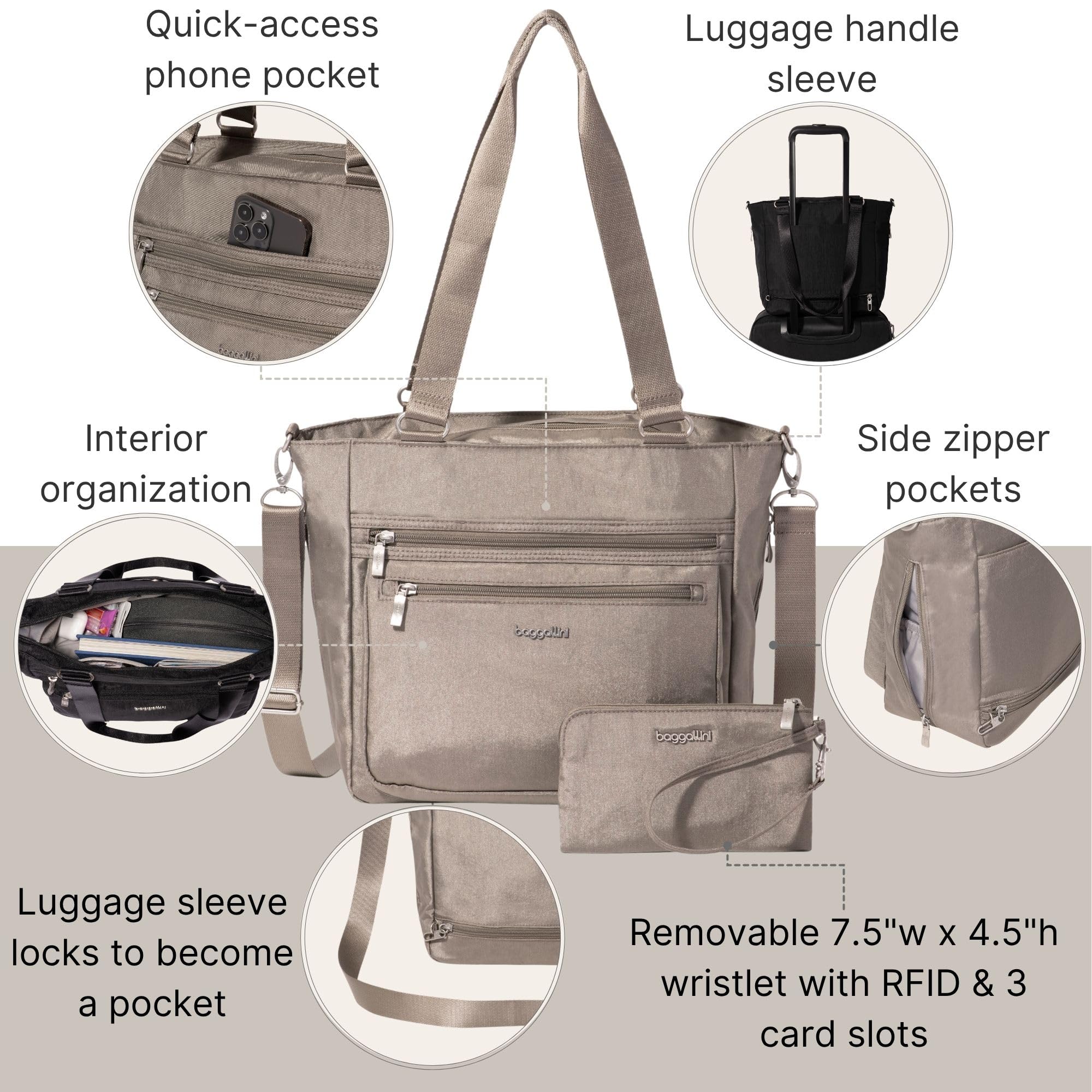 Baggallini Modern Shopper Tote - Image 2