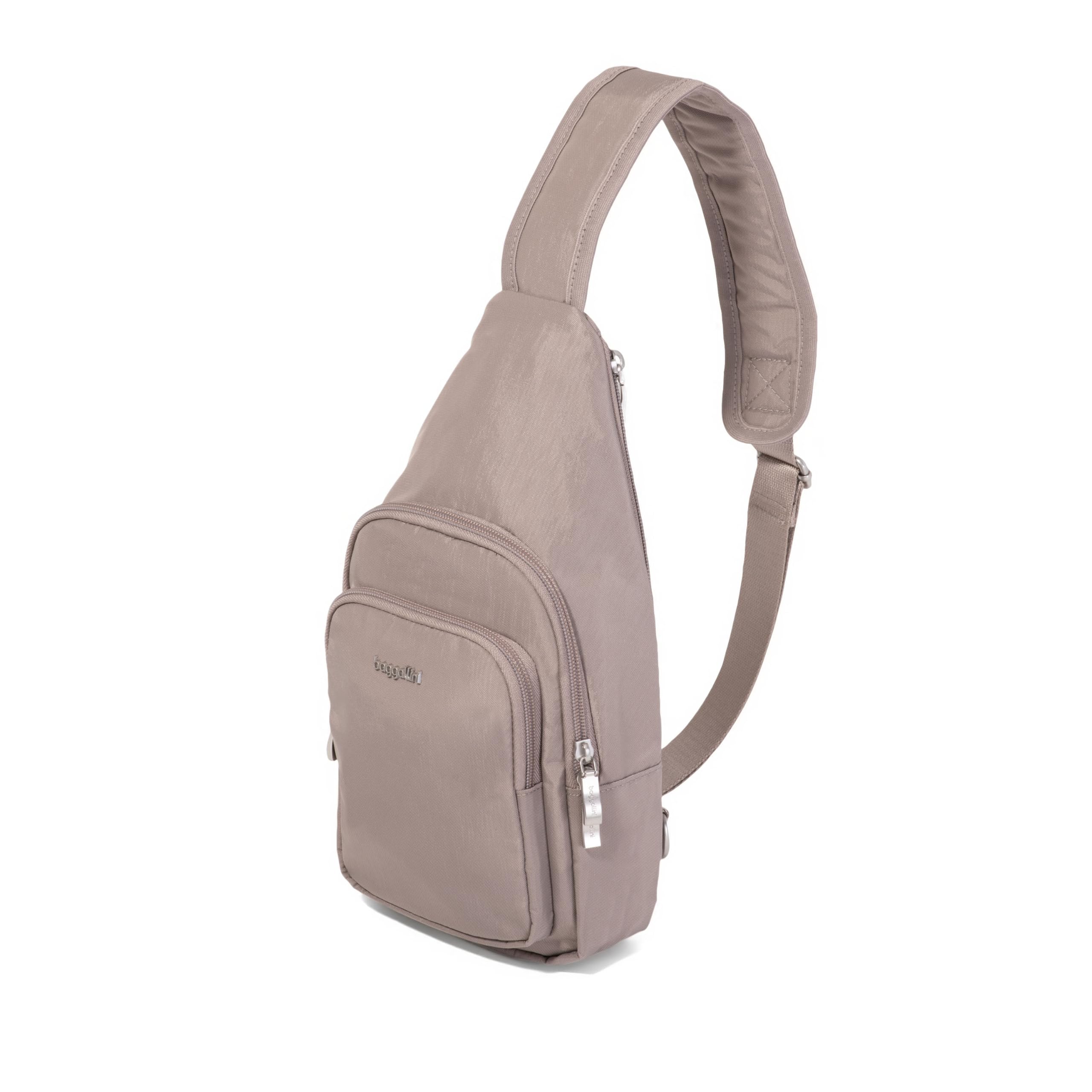 Baggallini Modern Sling Bag w/EMF Blocking Pouch - Lightweight 12"x7" Crossbody Sling Backpack w/RFID Protection - Image 7