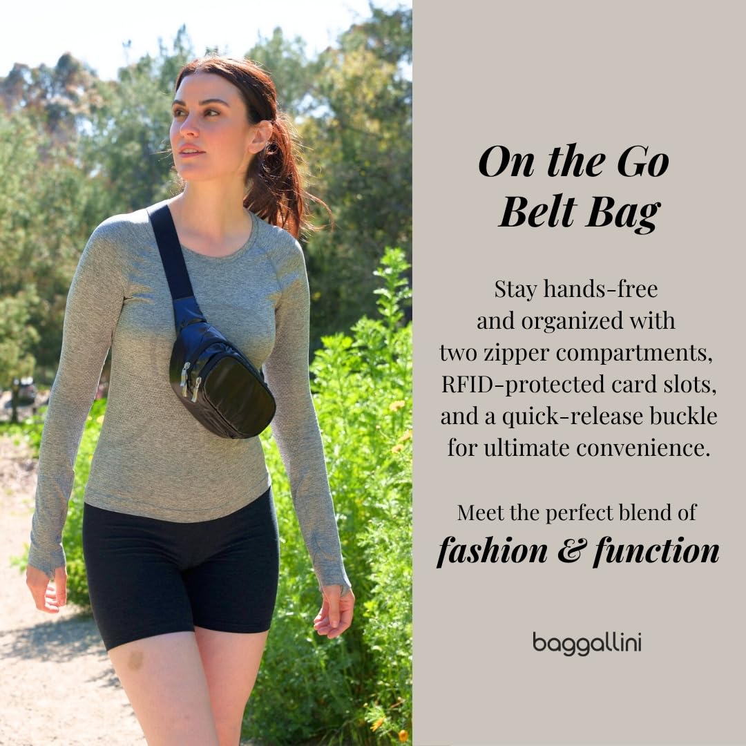 Baggallini On the Go Belt Bag Waist Pack - Image 2