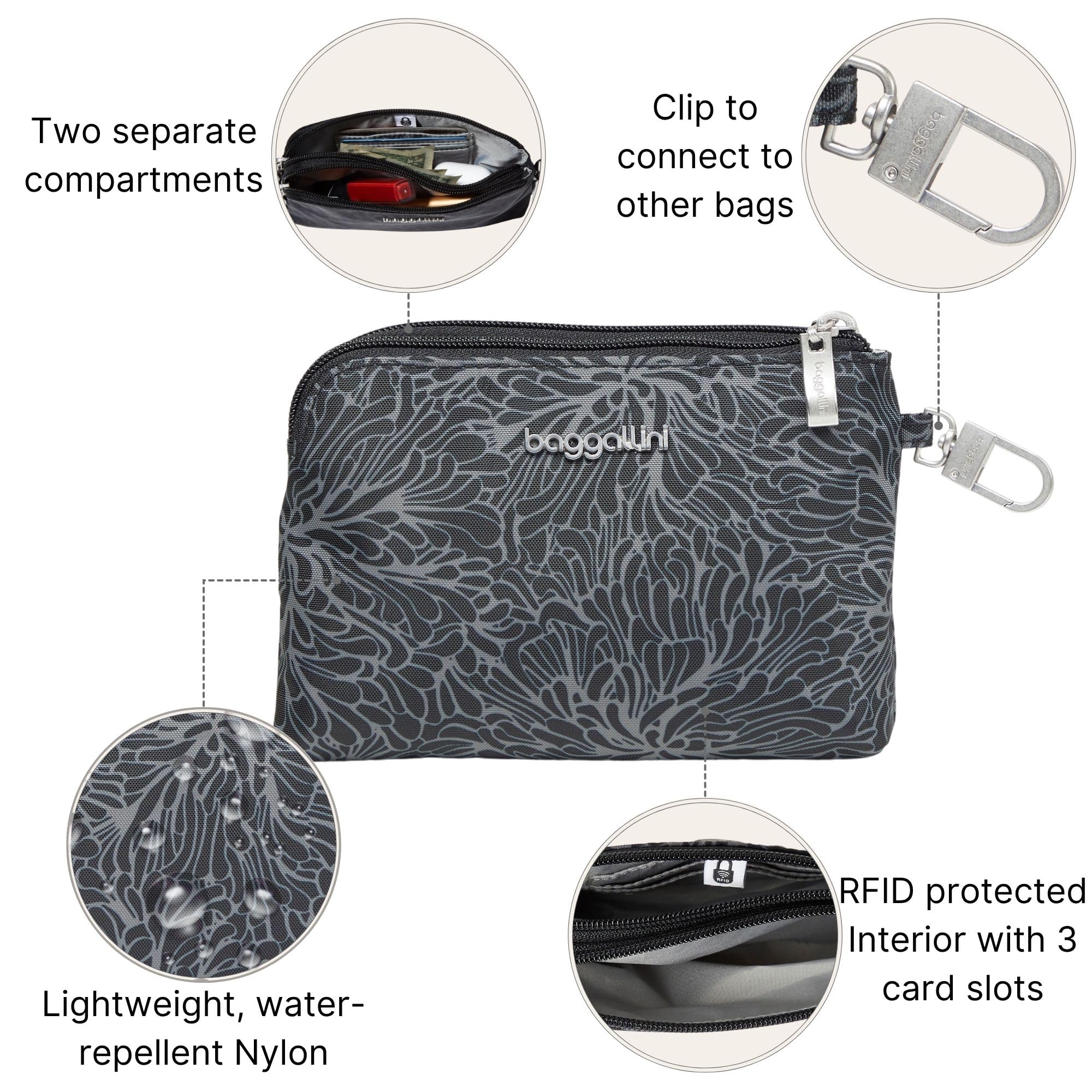 Baggallini On the Go Daily RFID Pouch - Image 3