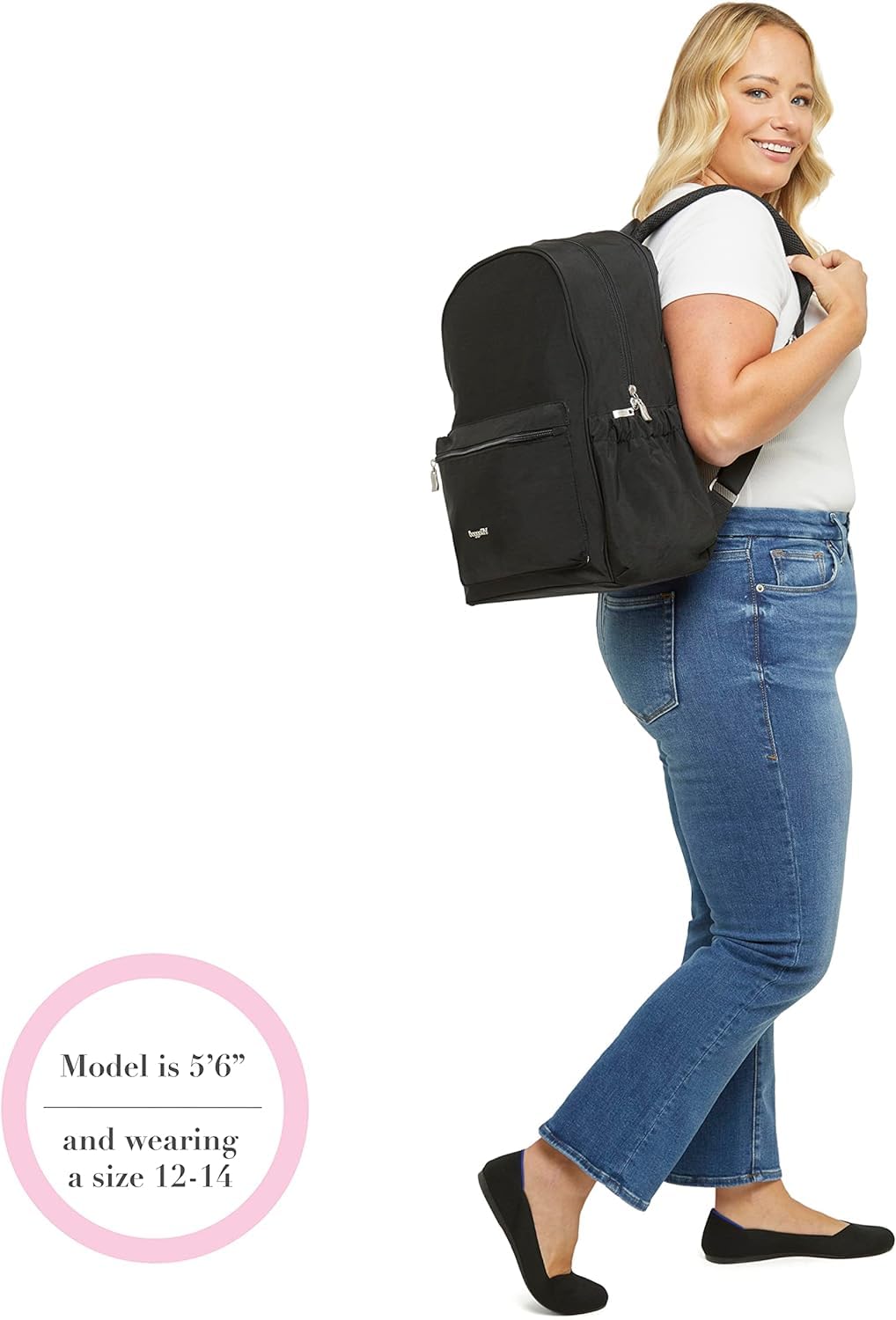 Baggallini On the Go Laptop Backpack - Image 5