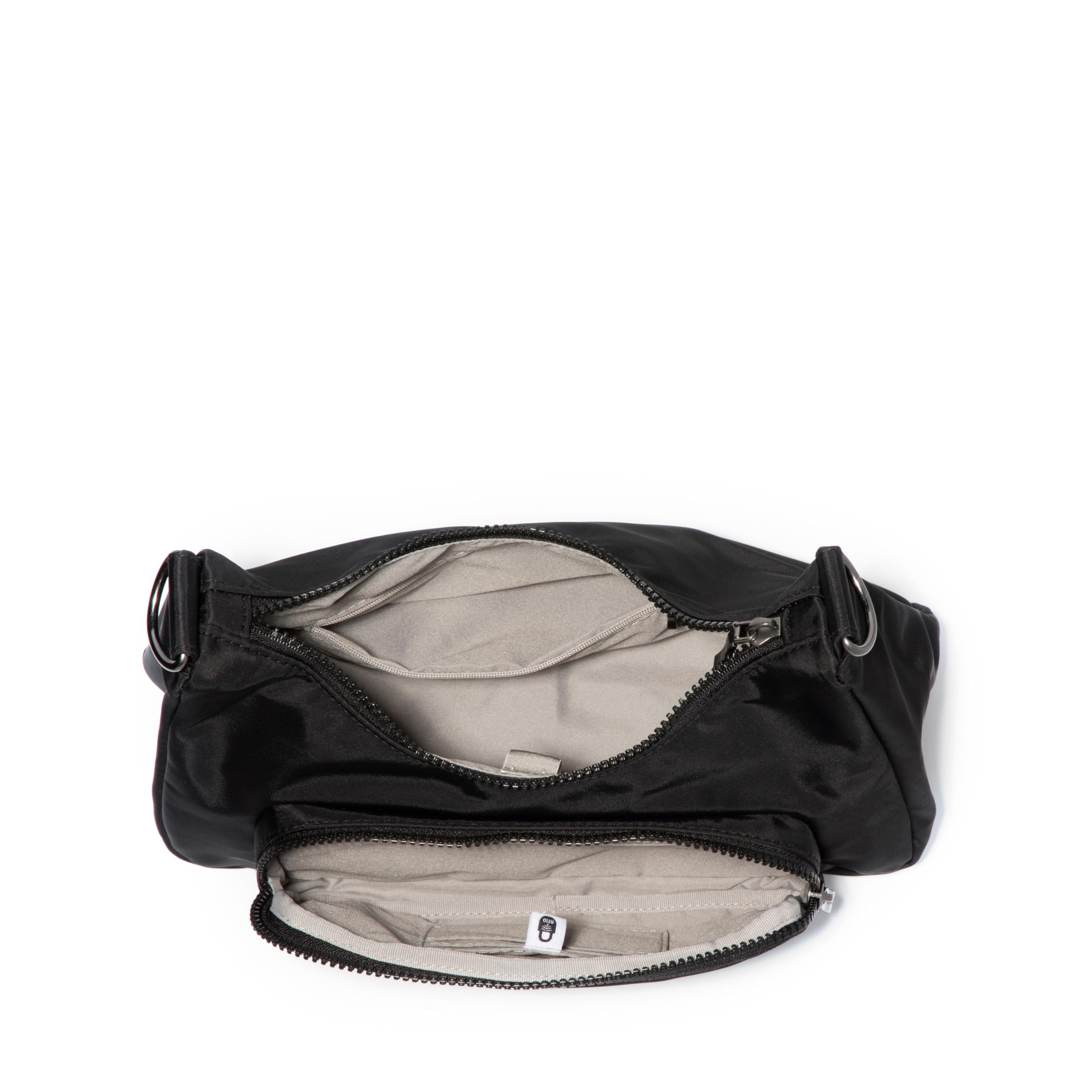 Baggallini Savannah Crossbody 12"x8" w/RFID Card Holder, Vegan Leather Shoulder Strap Convertible Crossbody for Women - Image 5