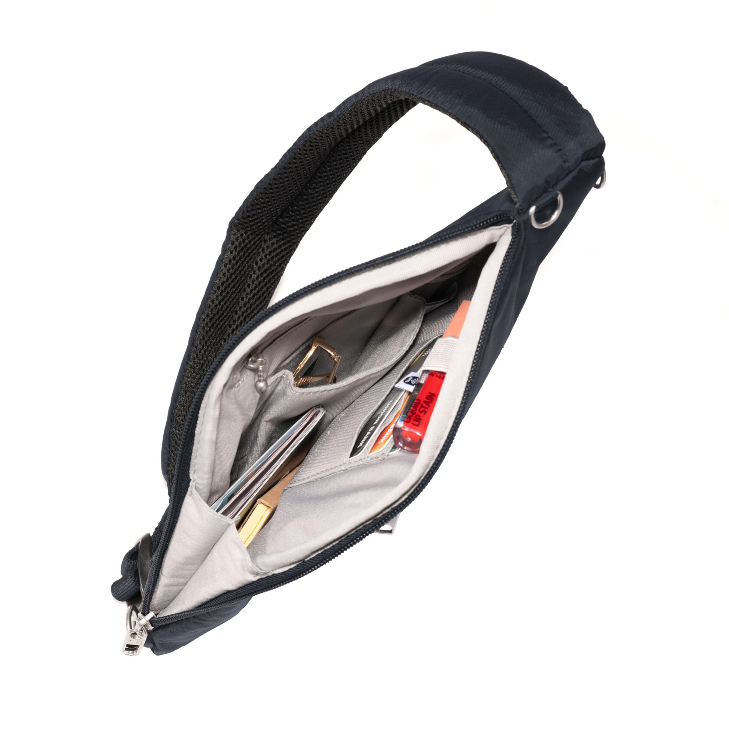 Baggallini Securtex Anti-Theft Half Moon Sling - Image 7