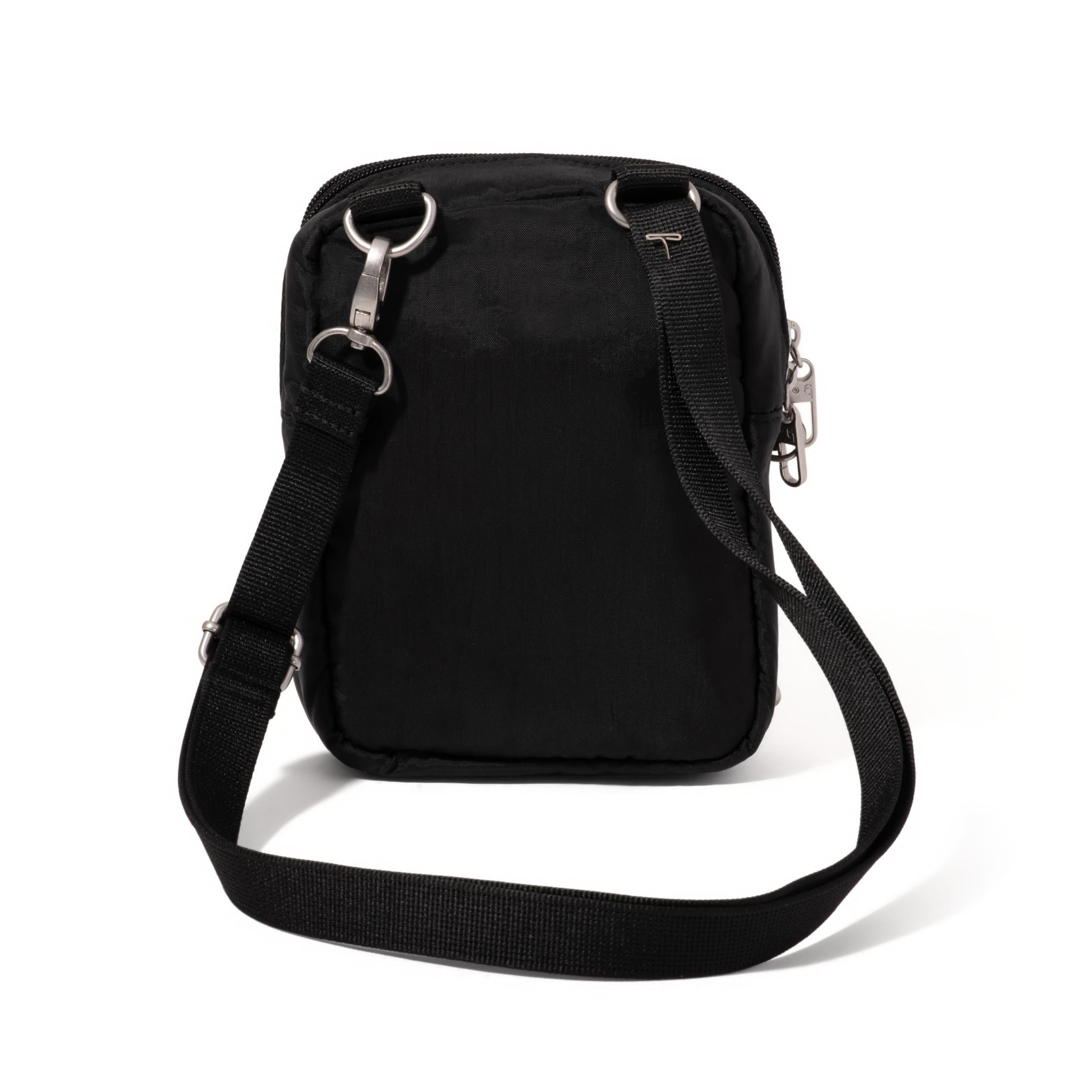 Baggallini Securtex® Anti-theft Mini Everything Crossbody Bag, 6.3"x8.25" Rfid, Locking Zippers & Cut-resistant Strap - Image 8