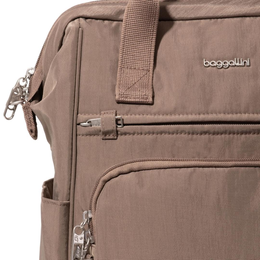 Baggallini Securtex Anti-Theft Windsor Backpack for Travel, Work & College, RFID & Locking Zipper, Up to 16" Laptop - Image 12