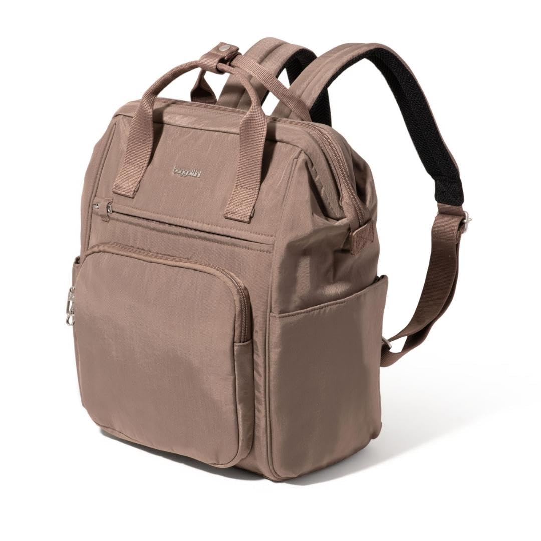Baggallini Securtex Anti-Theft Windsor Backpack for Travel, Work & College, RFID & Locking Zipper, Up to 16" Laptop - Image 6