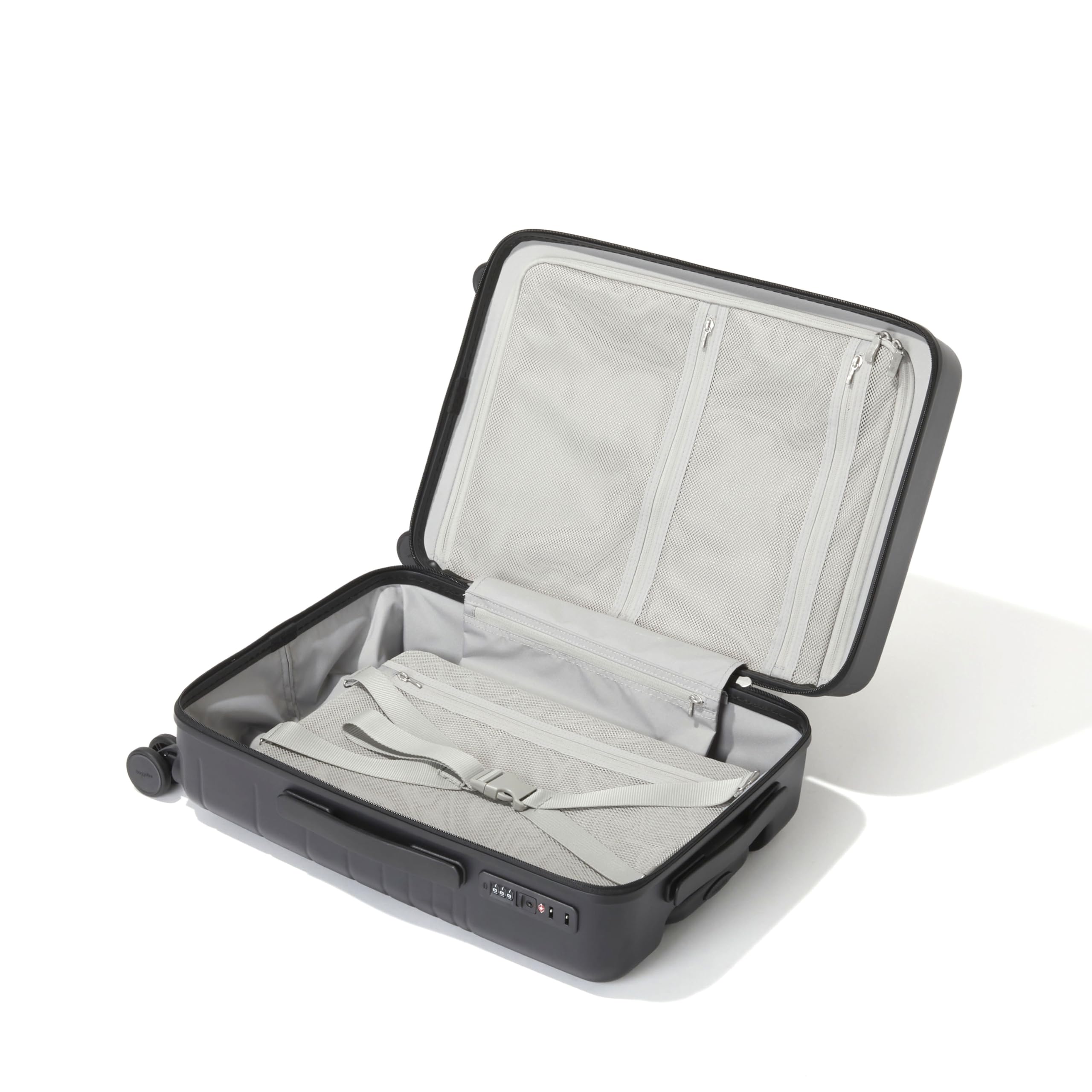 Baggallini Set Wave 22” 4 Wheel Hardside Carry-On Luggage - Lightweight Carry On Suitcase with Wheels - Image 13