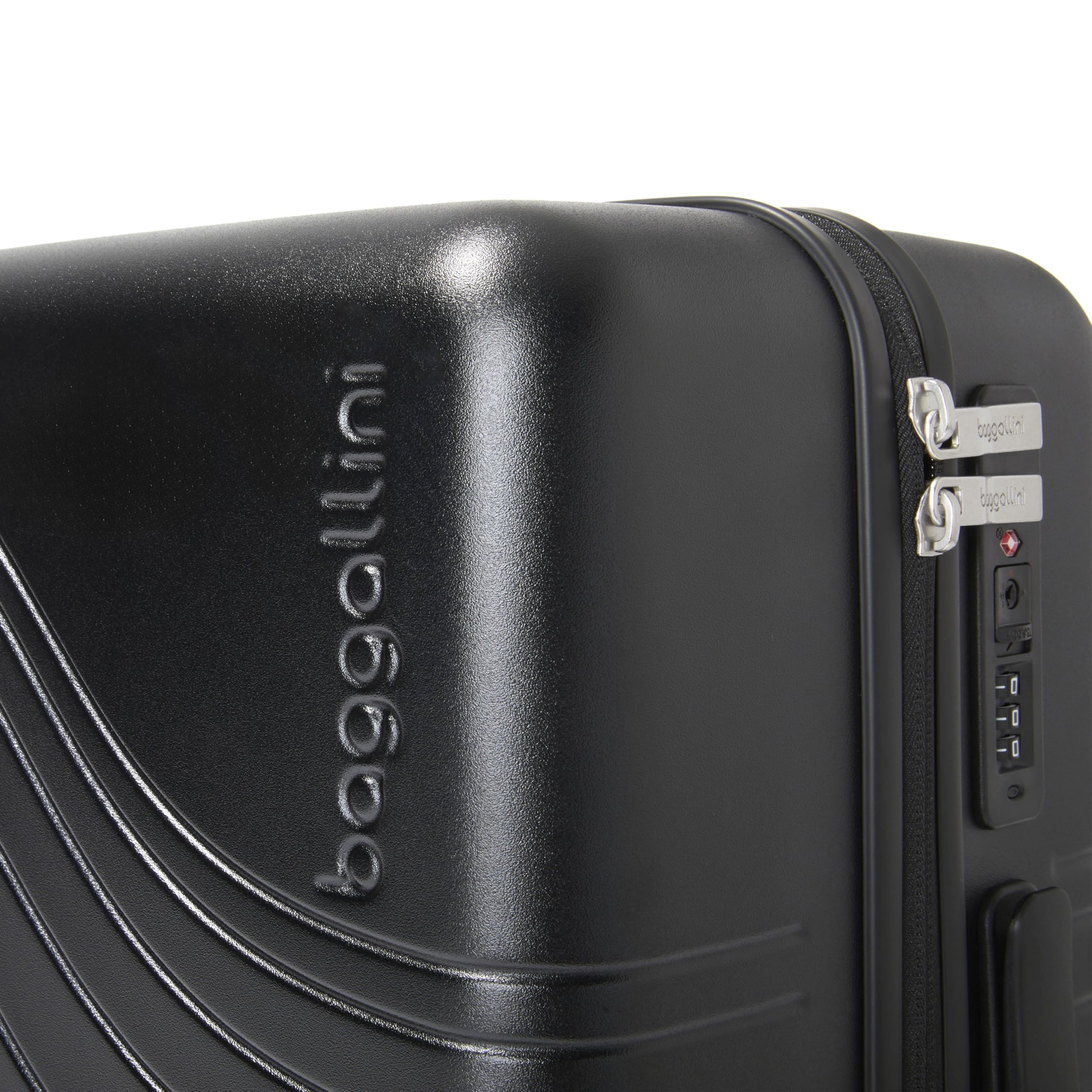 Baggallini Set Wave 22” 4 Wheel Hardside Carry-On Luggage - Lightweight Carry On Suitcase with Wheels - Image 16