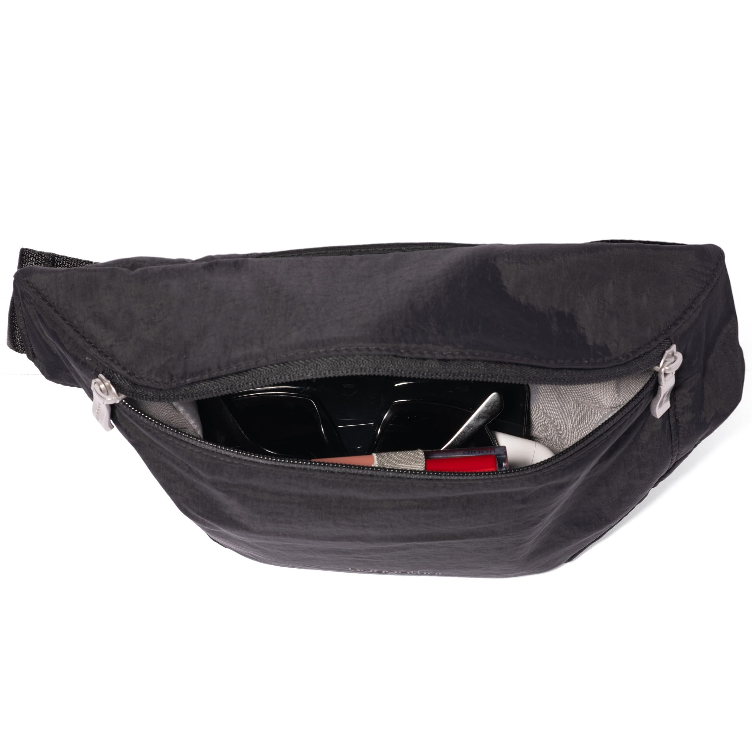 Baggallini Style Swift Belt Bag Sling Bag - Lightweight 12"x7" Crossbody Bag Fanny Pack Belt w/RFID and Adjustable Strap - Image 11