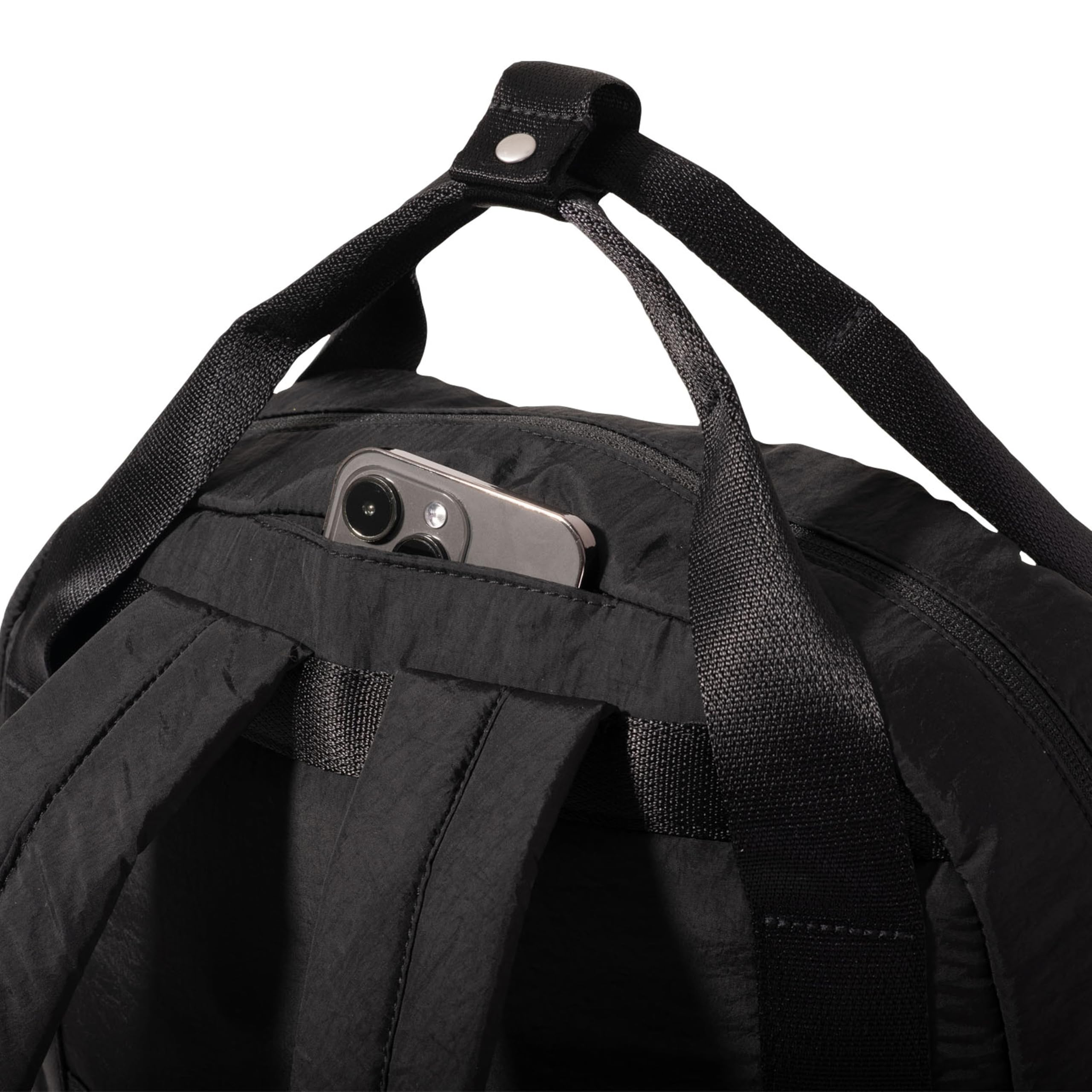 Baggallini Swift Backpack - Lightweight 4.5”x15.3”x6.3” Travel Backpack with RFID Pocket, Luggage Sleeve and Padded Straps - Image 11