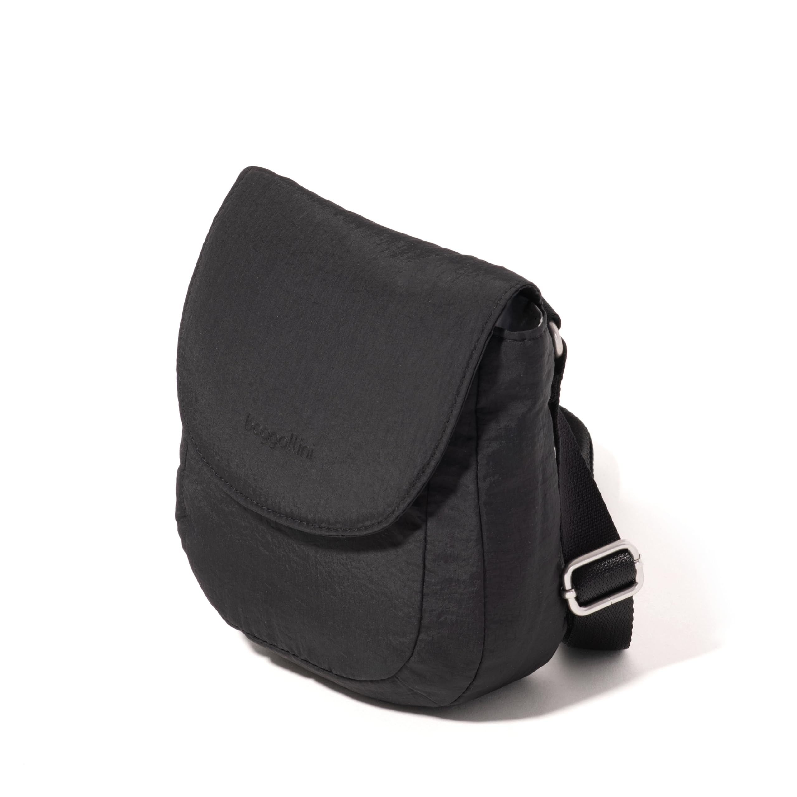 Baggallini Swift Flap Mini Crossbody - 6.3"x7" Lightweight Small Travel Purse with Crossbody Strap and RFID - Image 6