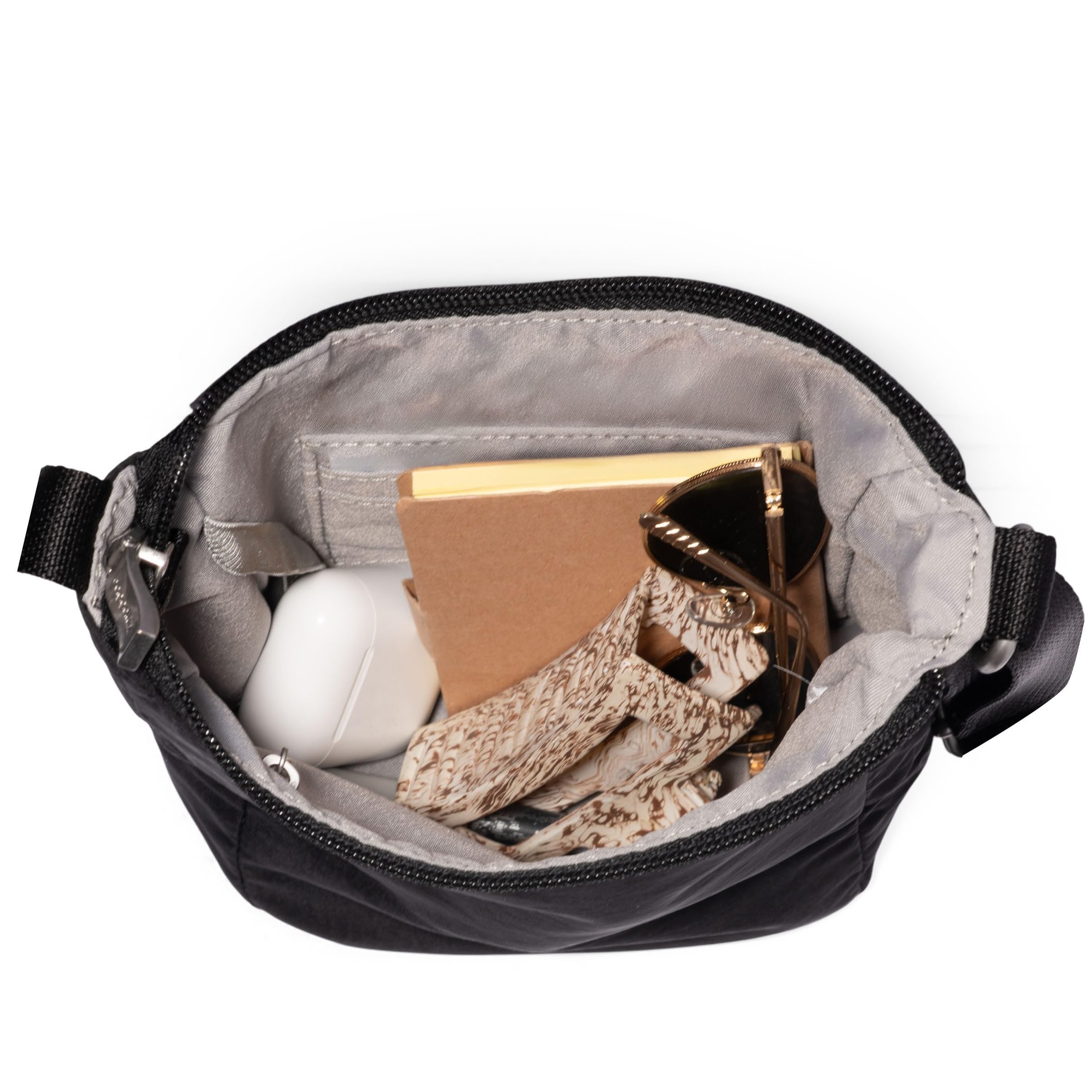 Baggallini Swift Mini Crossbody Bag for Women - 4.5x7 Small Travel Purse with Crossbody Strap and RFID - Image 10