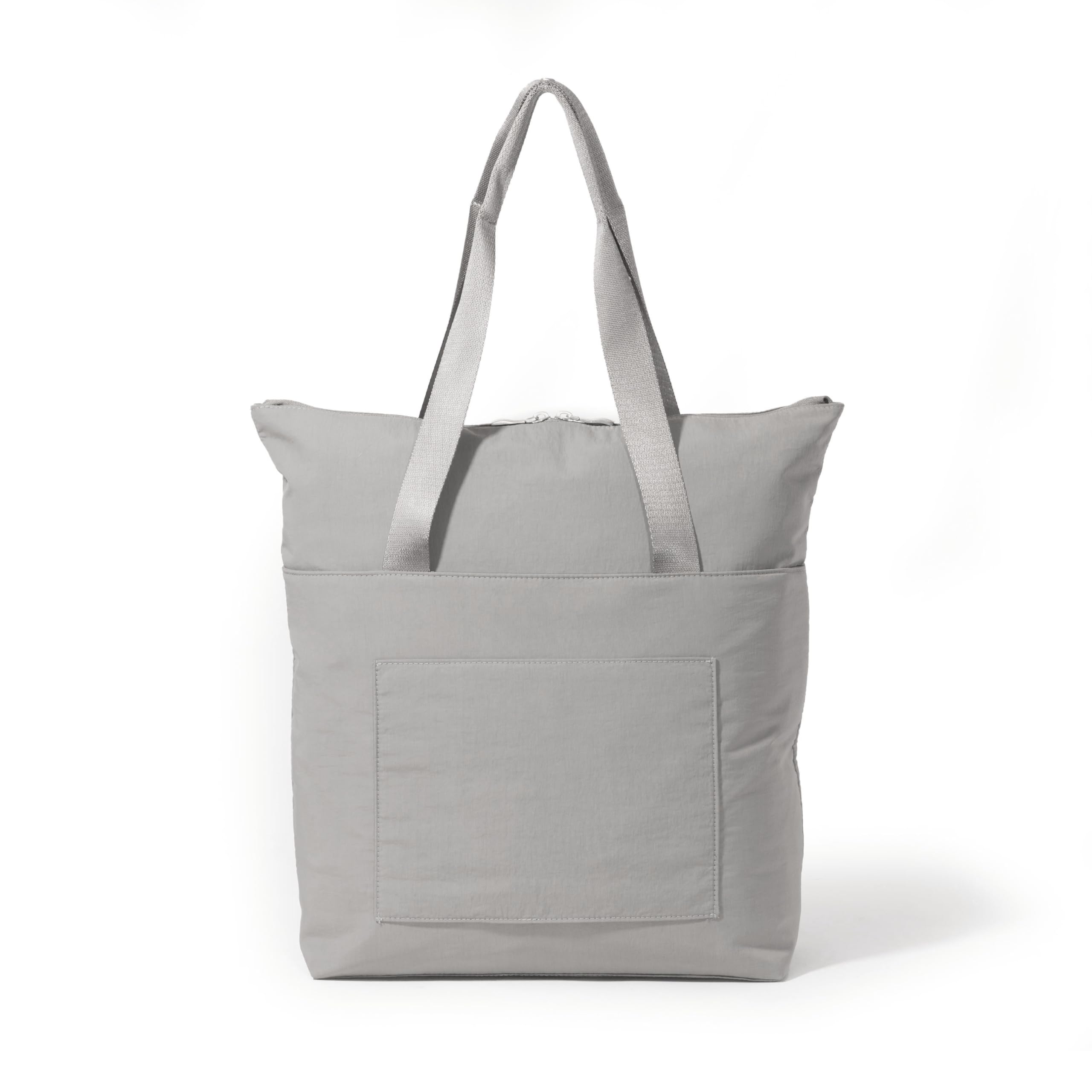 Baggallini Swift Tote Bag for Women - Lightweight 12x16 Nylon Zipped Travel Carry On Bag w/Luggage Sleeve - Image 7