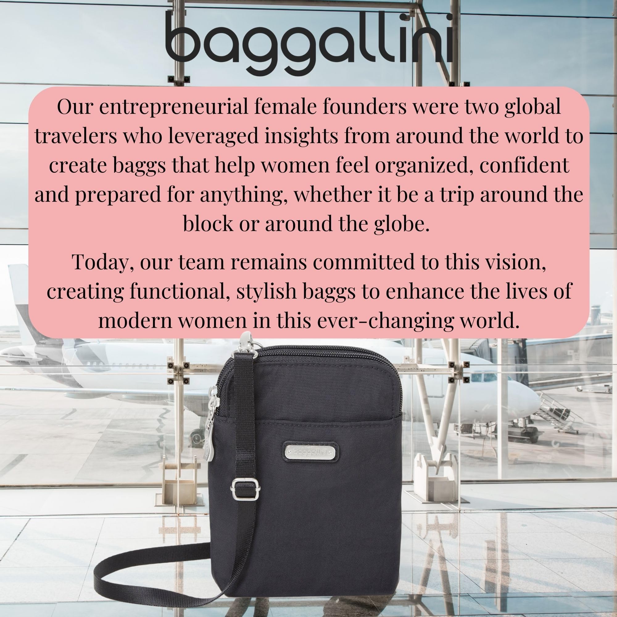 Baggallini The New Classic Collection Take Two RFID Bryant Crossbody - Image 9