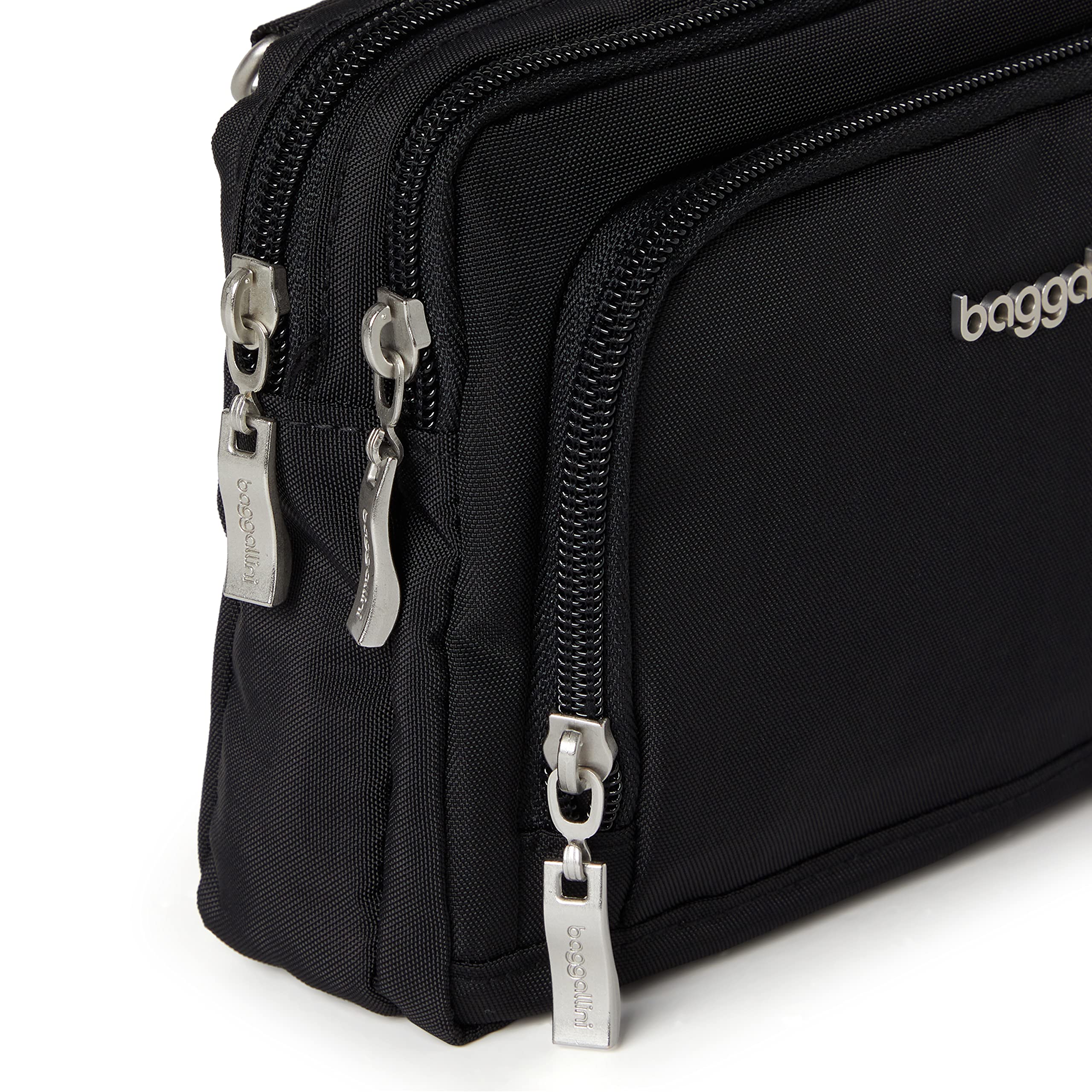 Baggallini Triple Zip with Front Wallet/Trifecta RFID Wallet Crossbody - Image 10