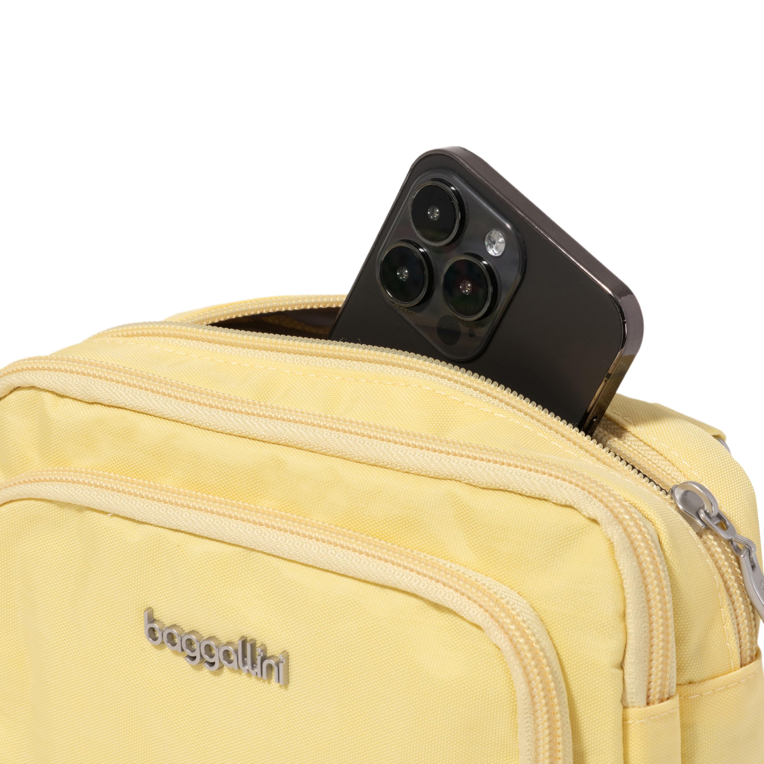 Baggallini Triple Zip with Front Wallet/Trifecta RFID Wallet Crossbody - Image 10
