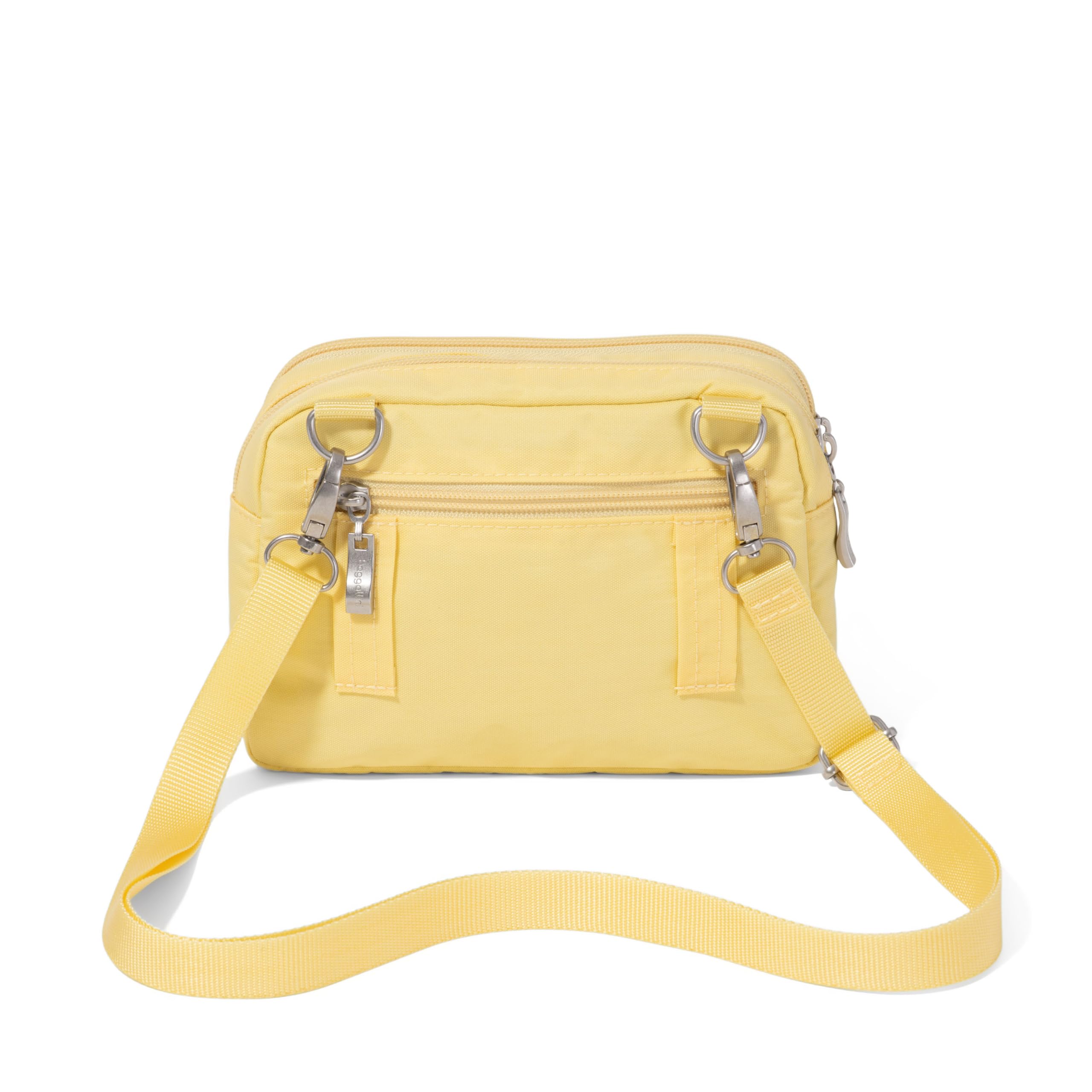 Baggallini Triple Zip with Front Wallet/Trifecta RFID Wallet Crossbody - Image 7