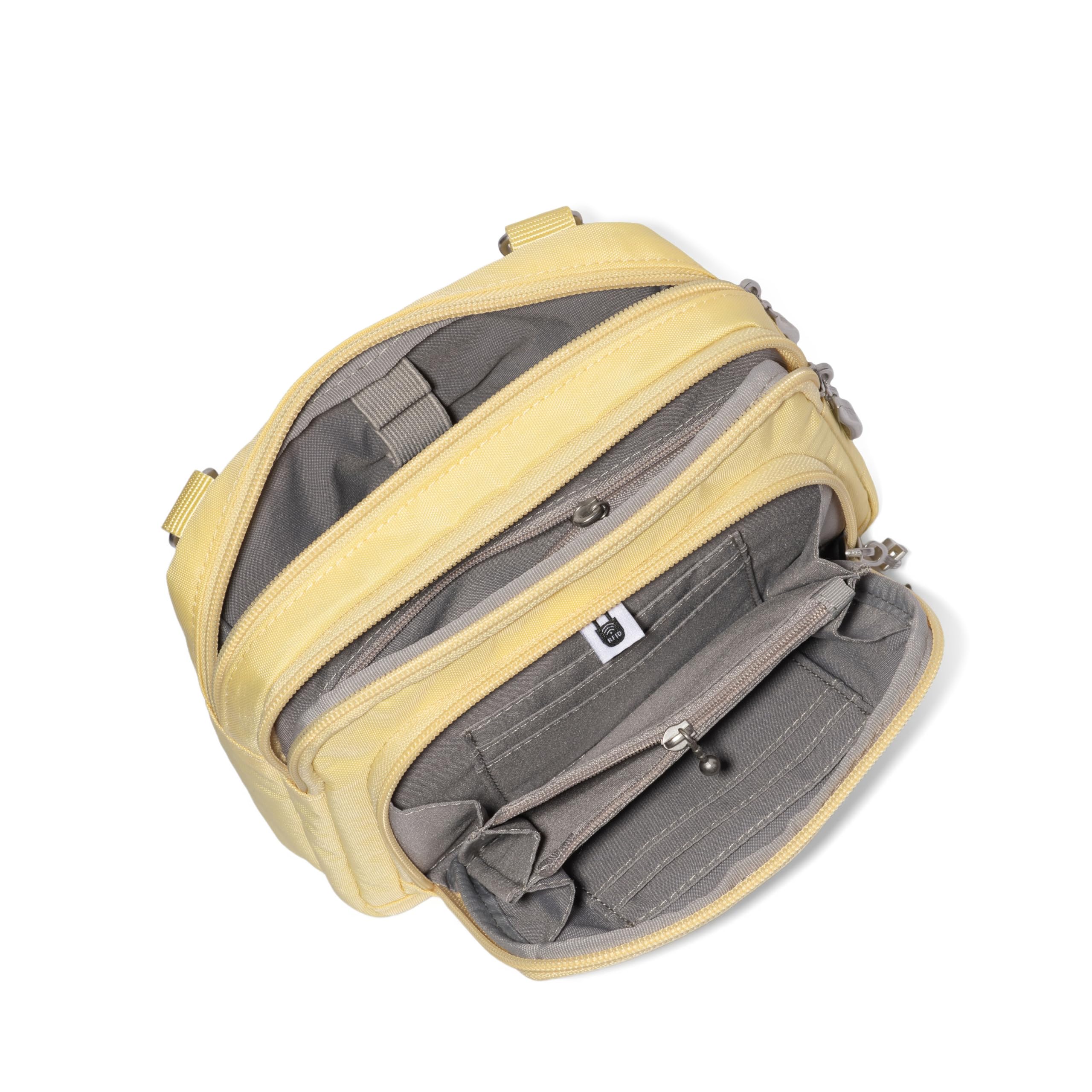 Baggallini Triple Zip with Front Wallet/Trifecta RFID Wallet Crossbody - Image 9