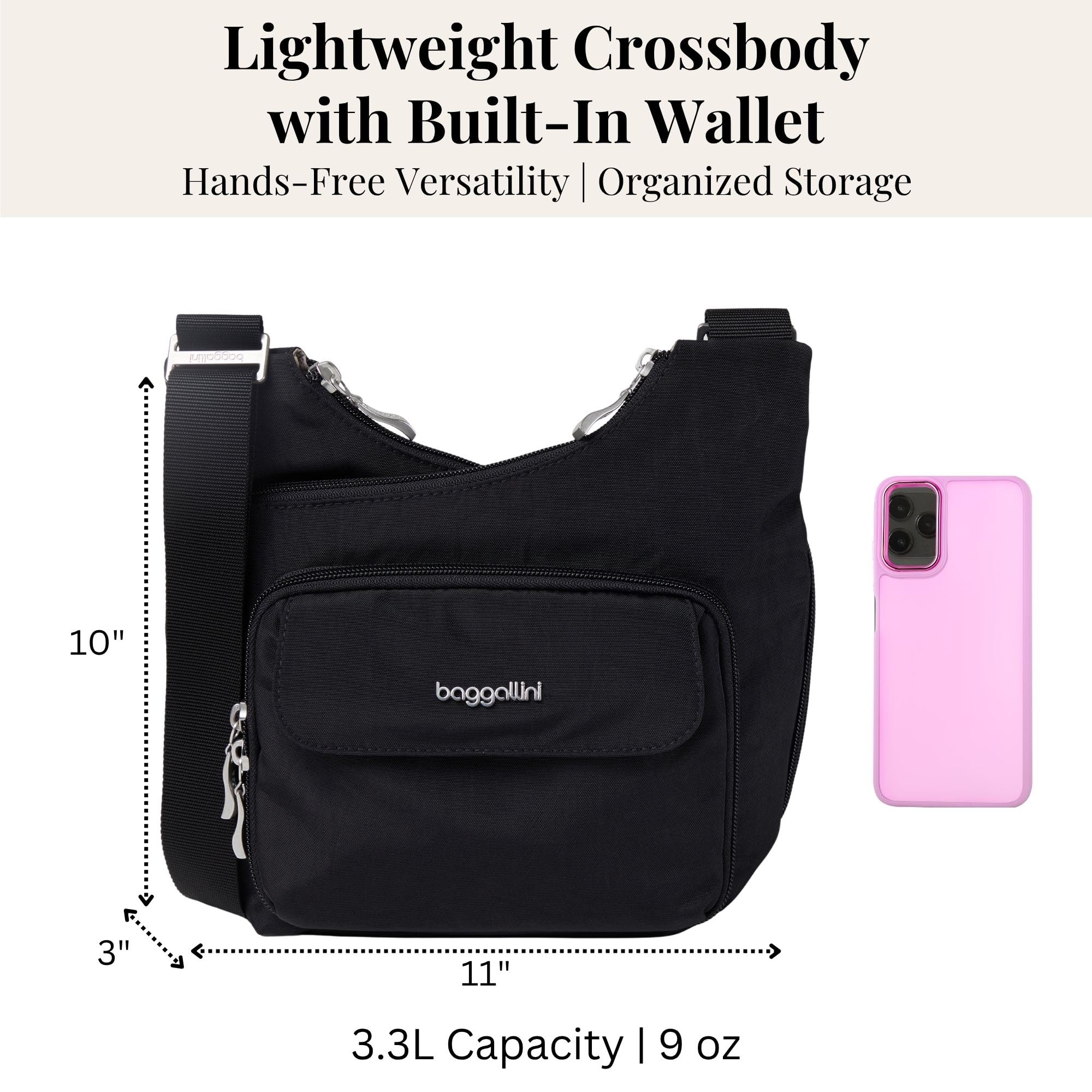 Baggallini Women Criss Cross Crossbody Bag - Image 5