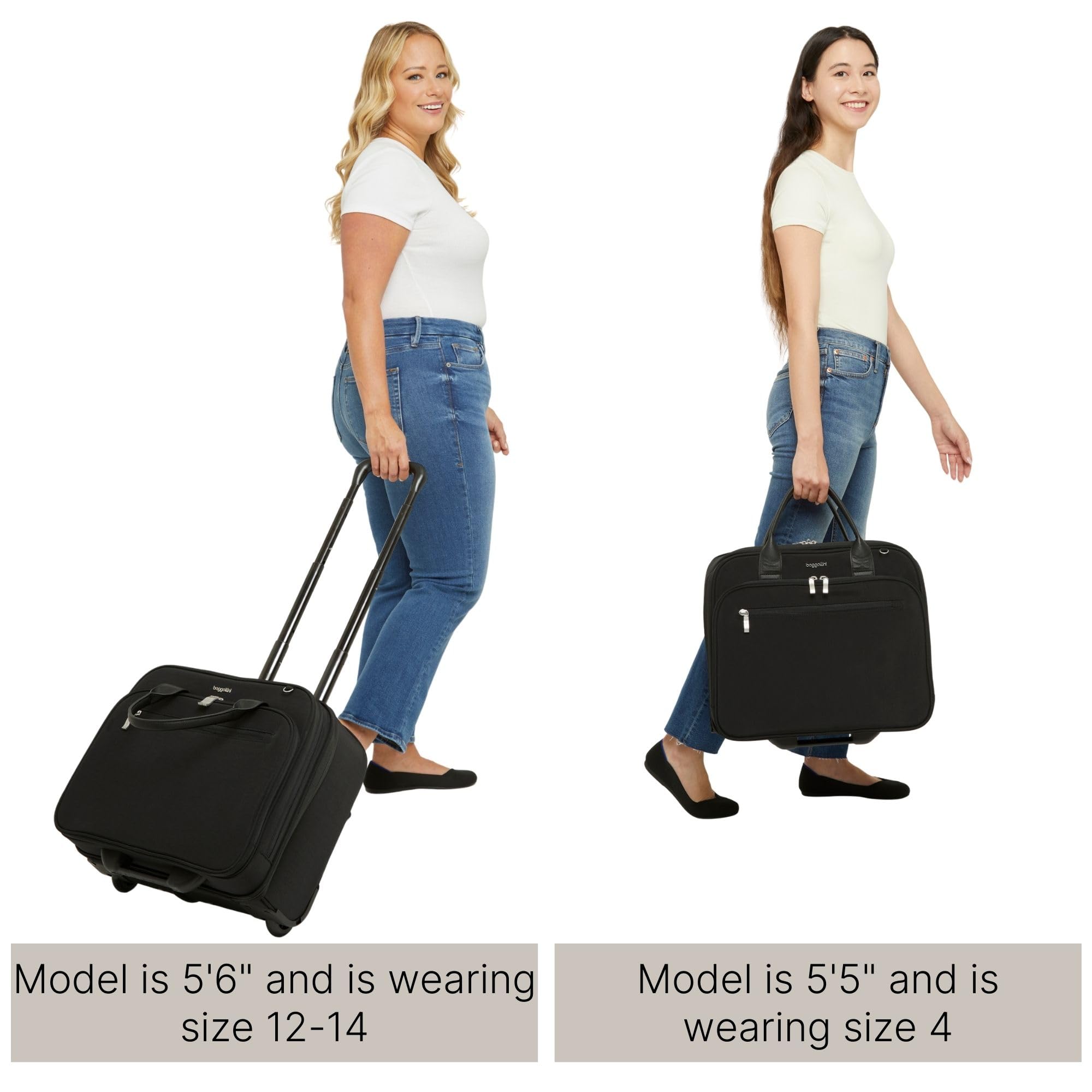 Baggallini Women's 2 Wheel Tote - Image 5