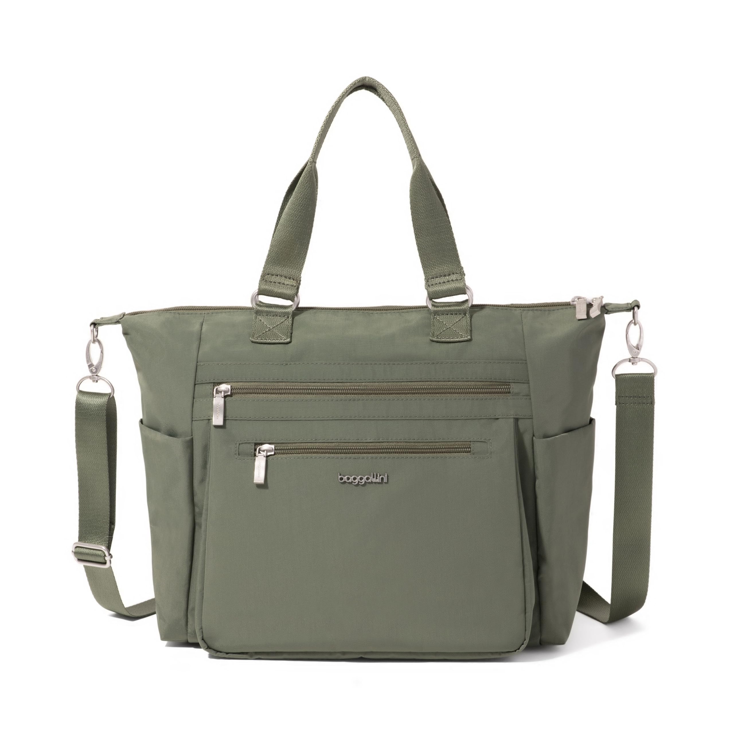 Baggallini Women's Baggallini Trifecta Convertible Backpack Crossbody Tote Bag - 11x12" Lightweight Travel Bag W/Rfid Phone Wristlet - Image 14