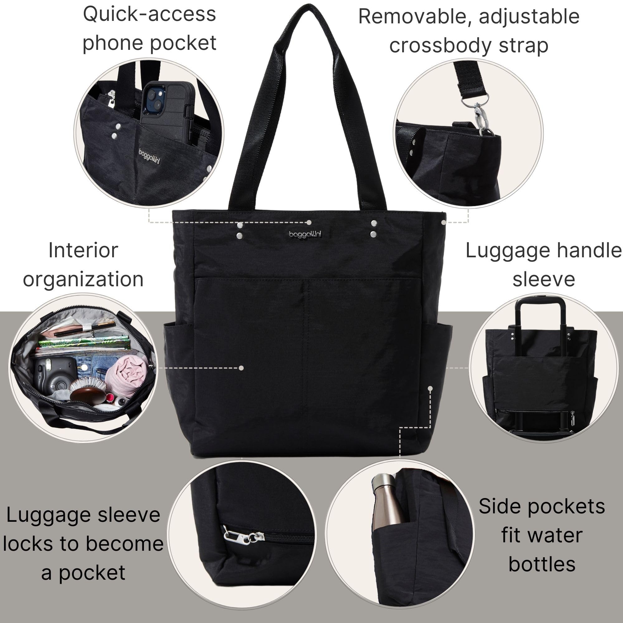Baggallini Women's Carryall Daily Tote - Image 3